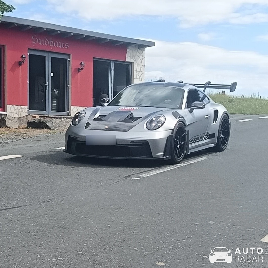 Porsche 992 GT3 RS MkI spotted in Hof