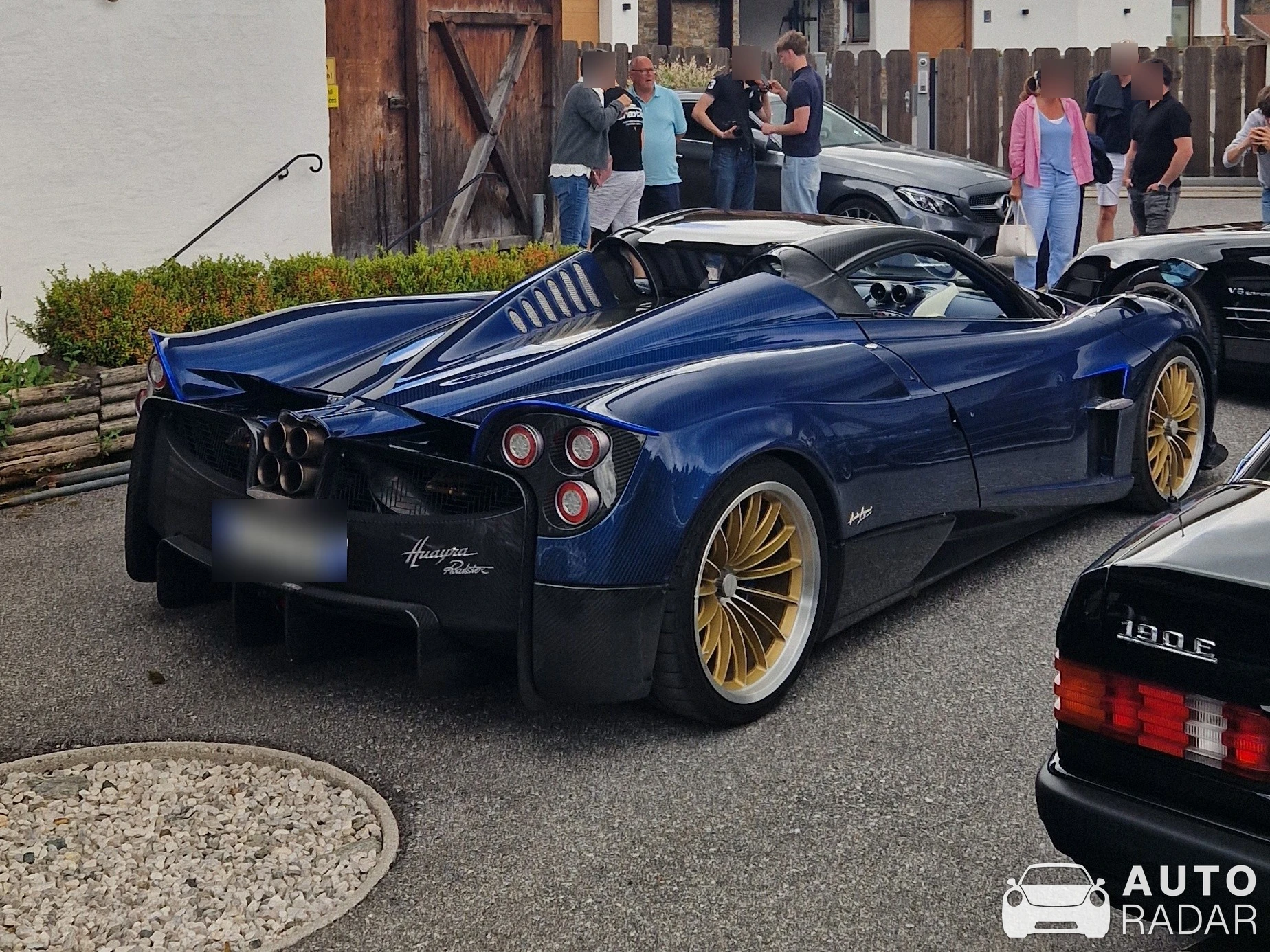 Pagani Huayra Roadster spotted in Seefeld in Tirol