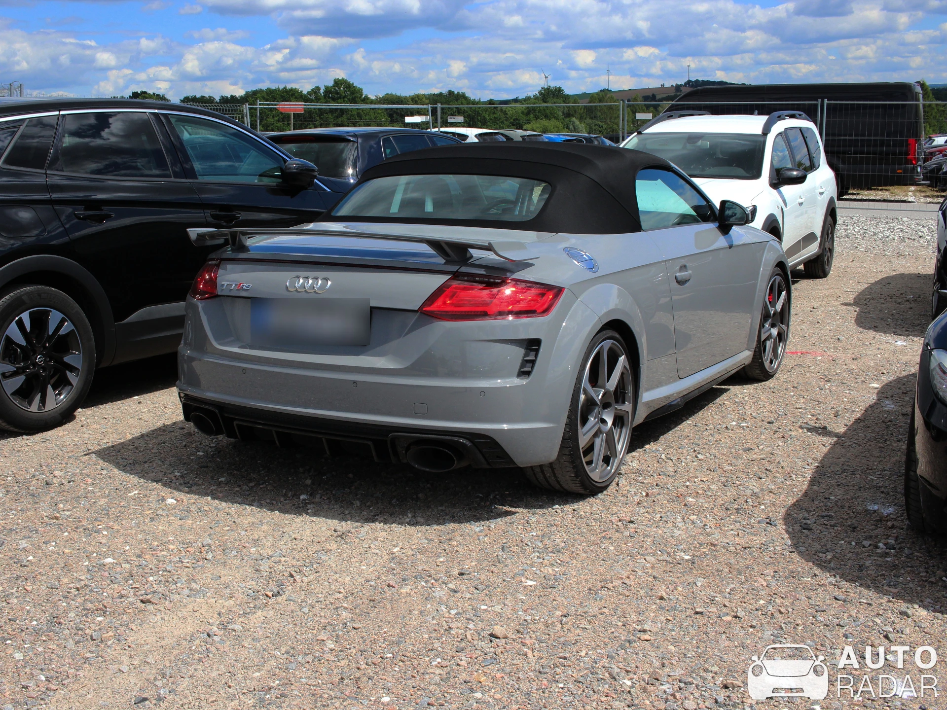 Audi TT-RS spotted in Oberlungwitz