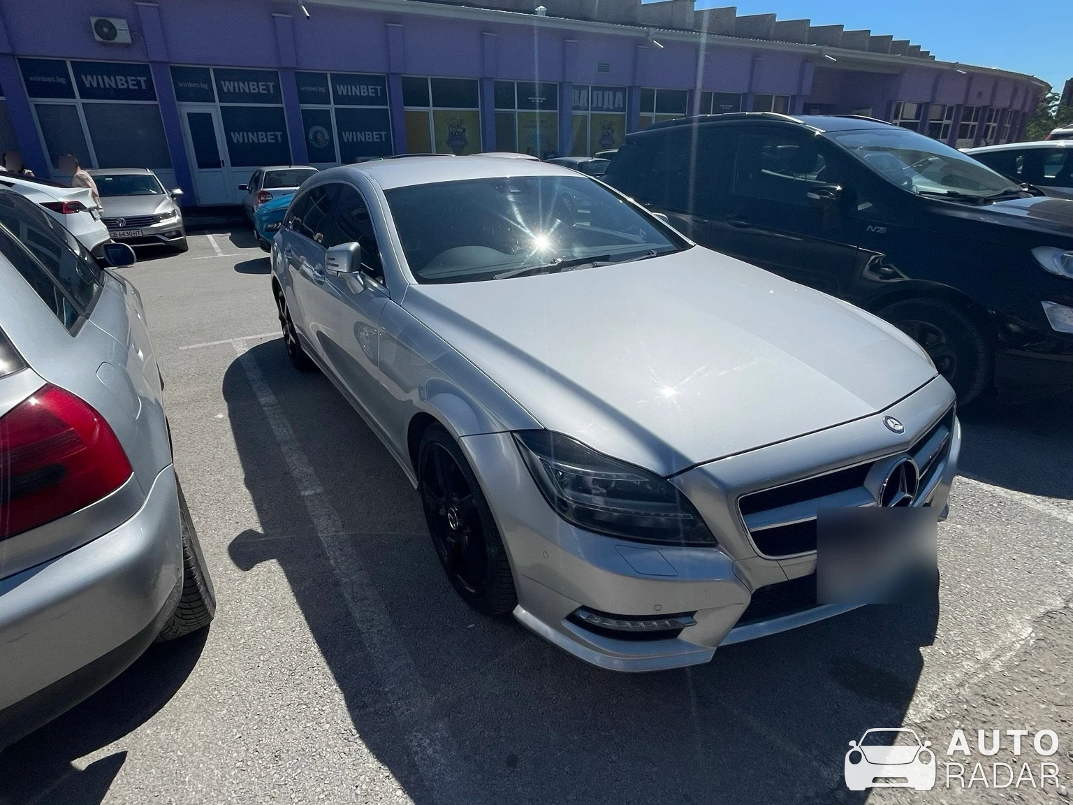 Mercedes-Benz CLS-Klasse spotted in Велико Търново