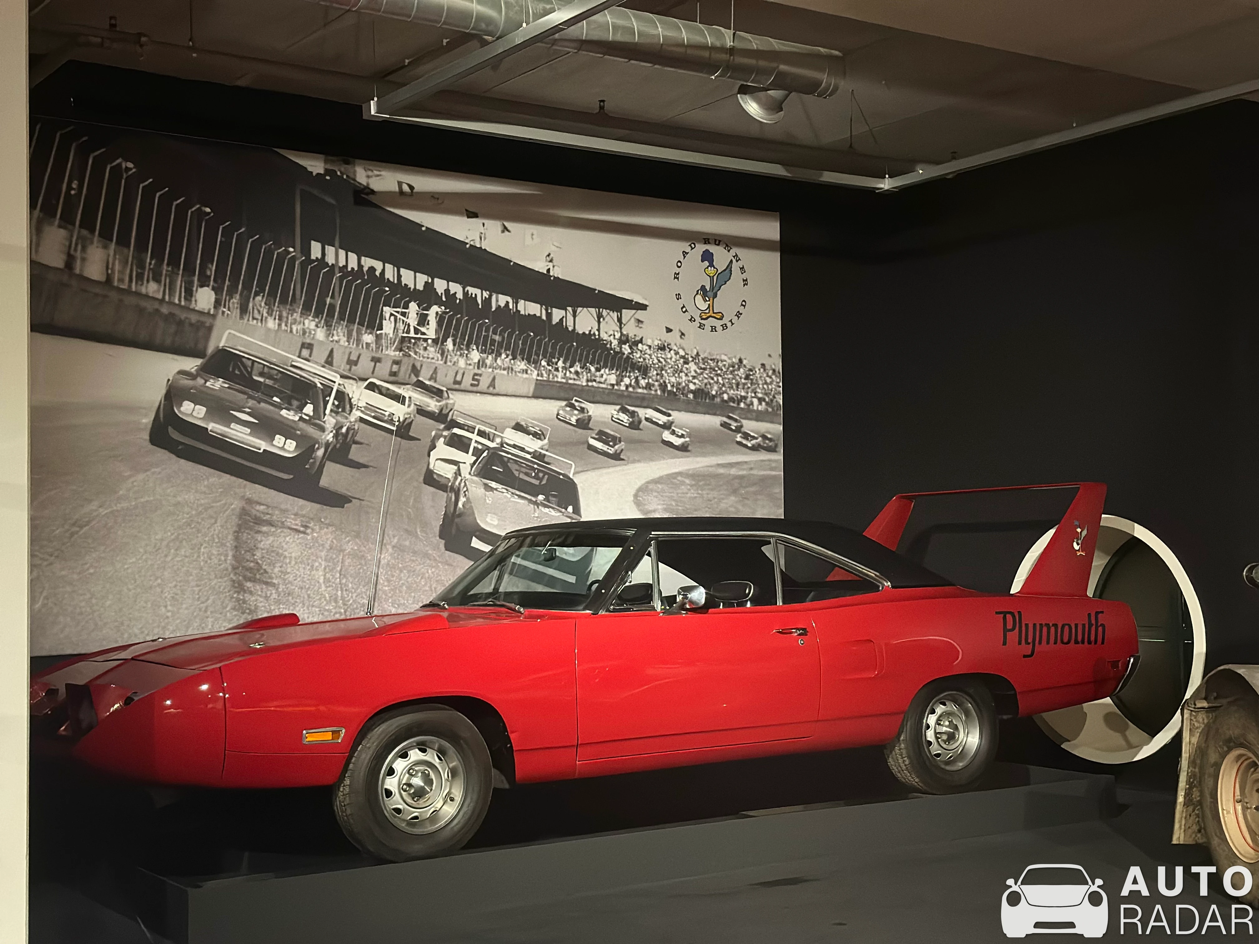 Plymouth Superbird spotted in The Hague