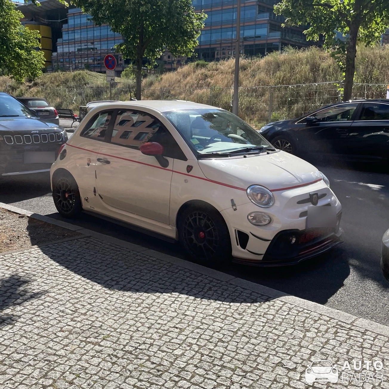 Abarth 595 Pista spotted in Berlin