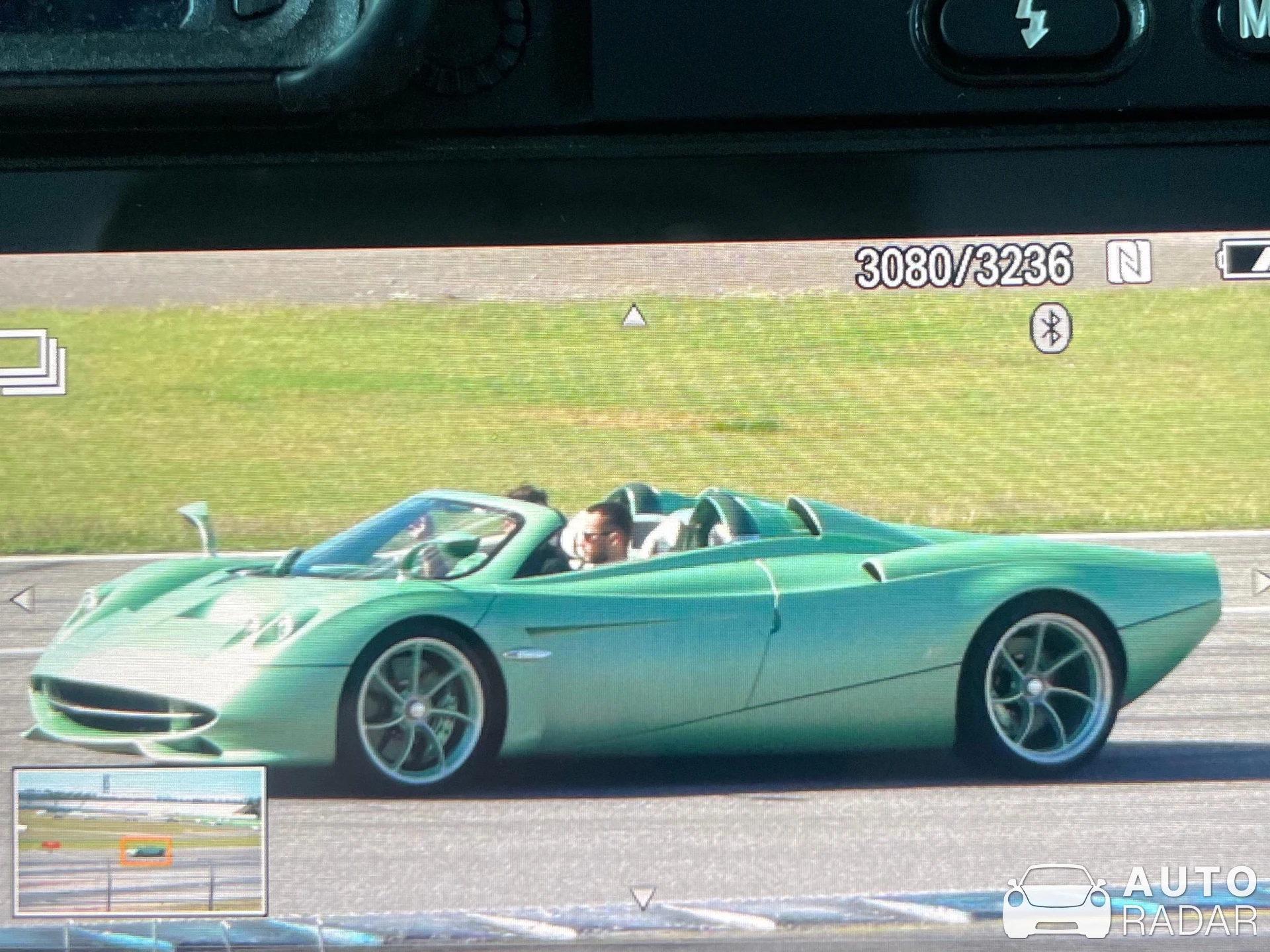 Pagani Huayra Codalunga spotted in Hockenheim