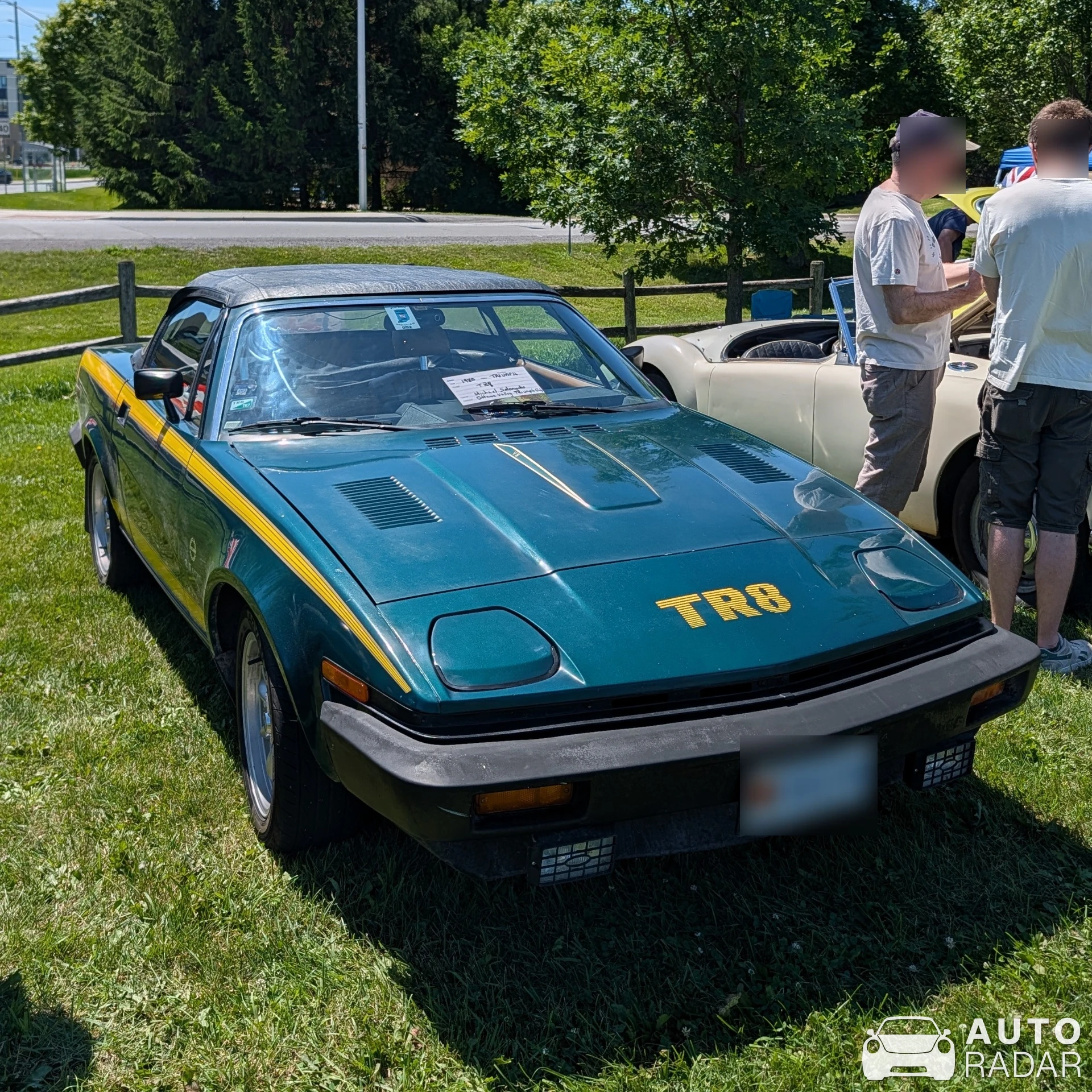 Triumph TR8 spotted in Nepean