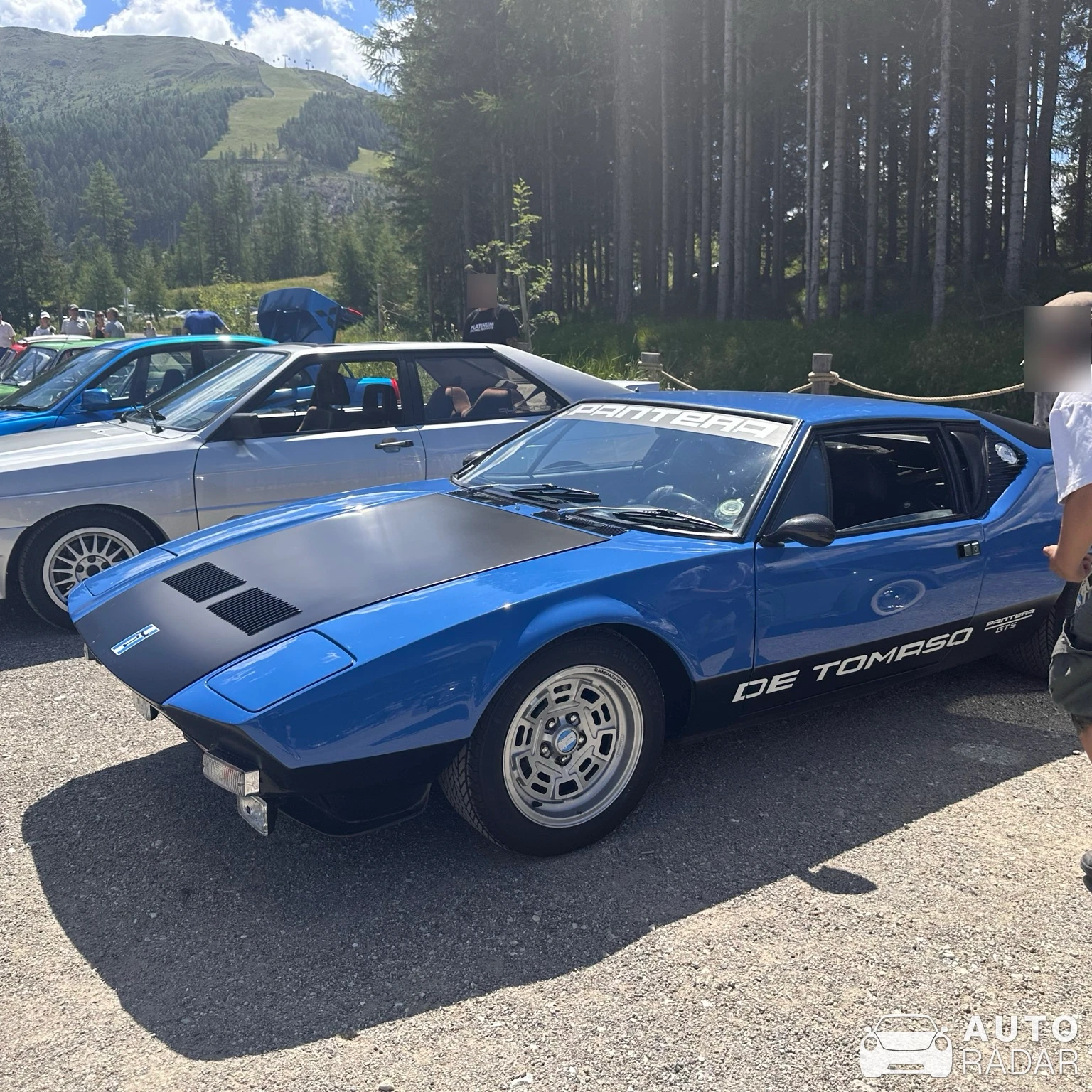 De Tomaso Pantera GTS spotted in Mauterndorf