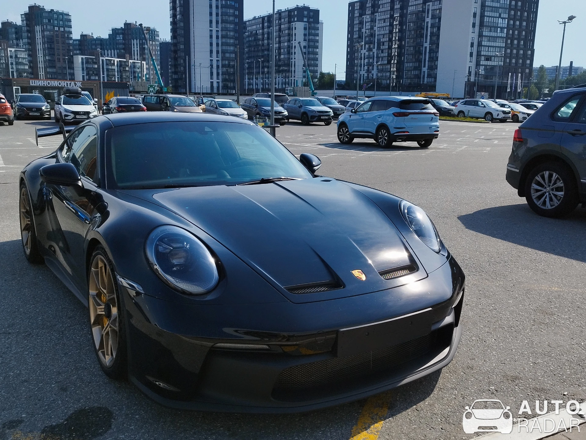 Porsche 992 GT3 MkI spotted in Saint Petersburg, Russia
