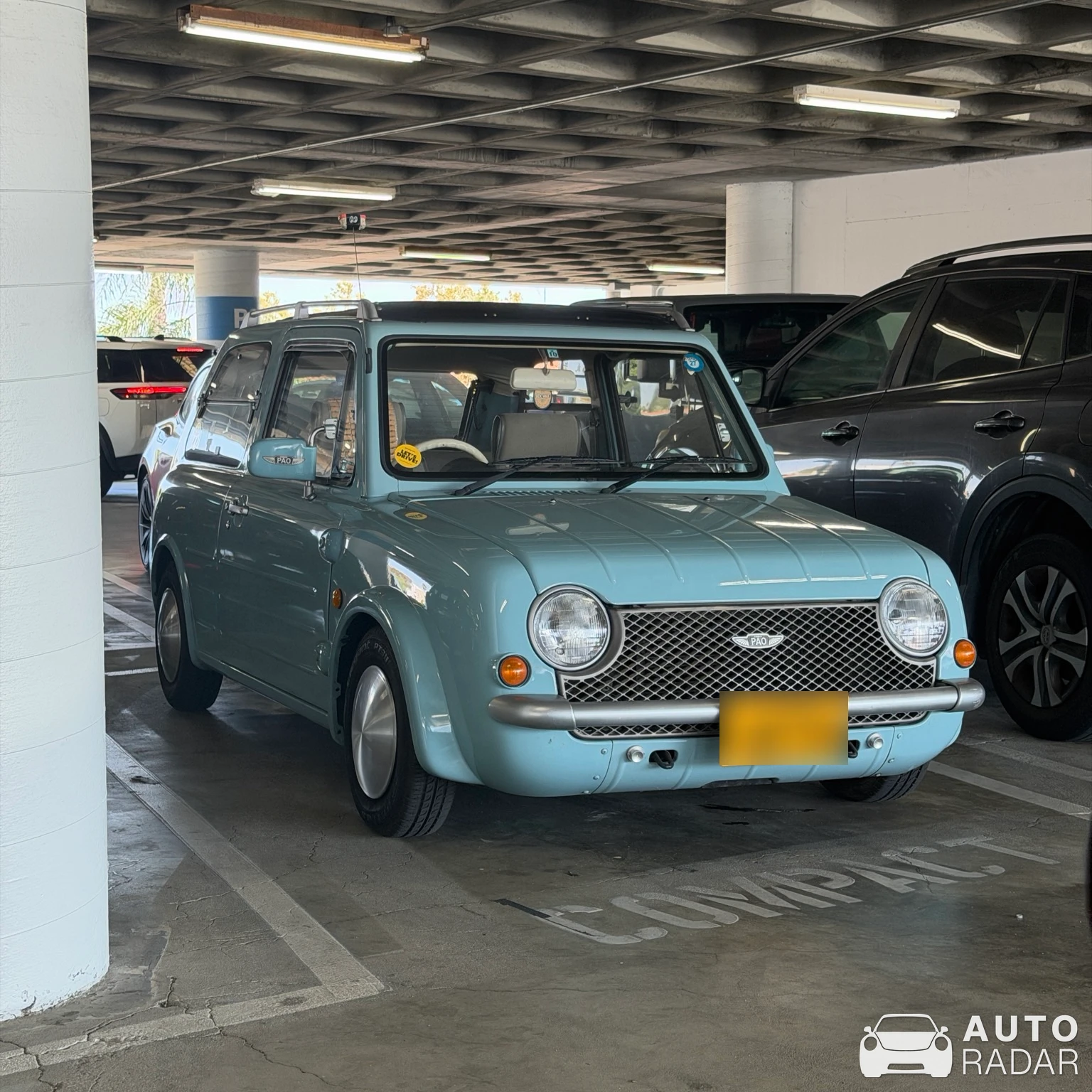 Nissan Pao spotted in Los Angeles