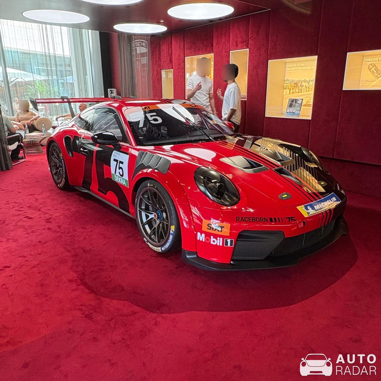 Porsche 992 GT3 R spotted in Stuttgart