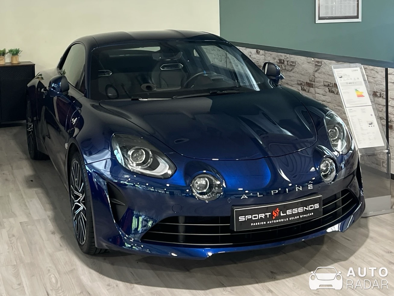 Alpine A110 GT spotted in Laxou