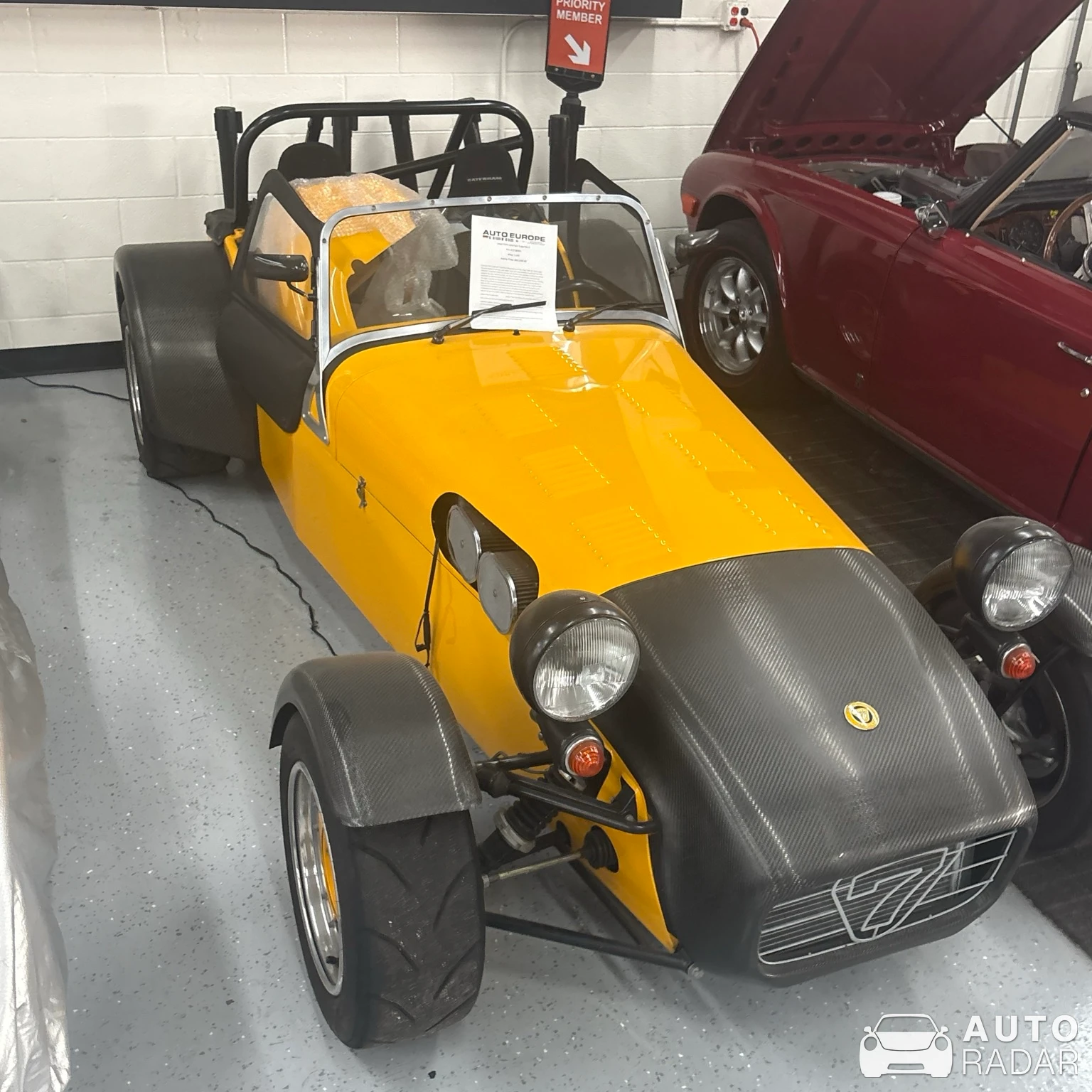 Caterham Super Seven spotted in Birmingham