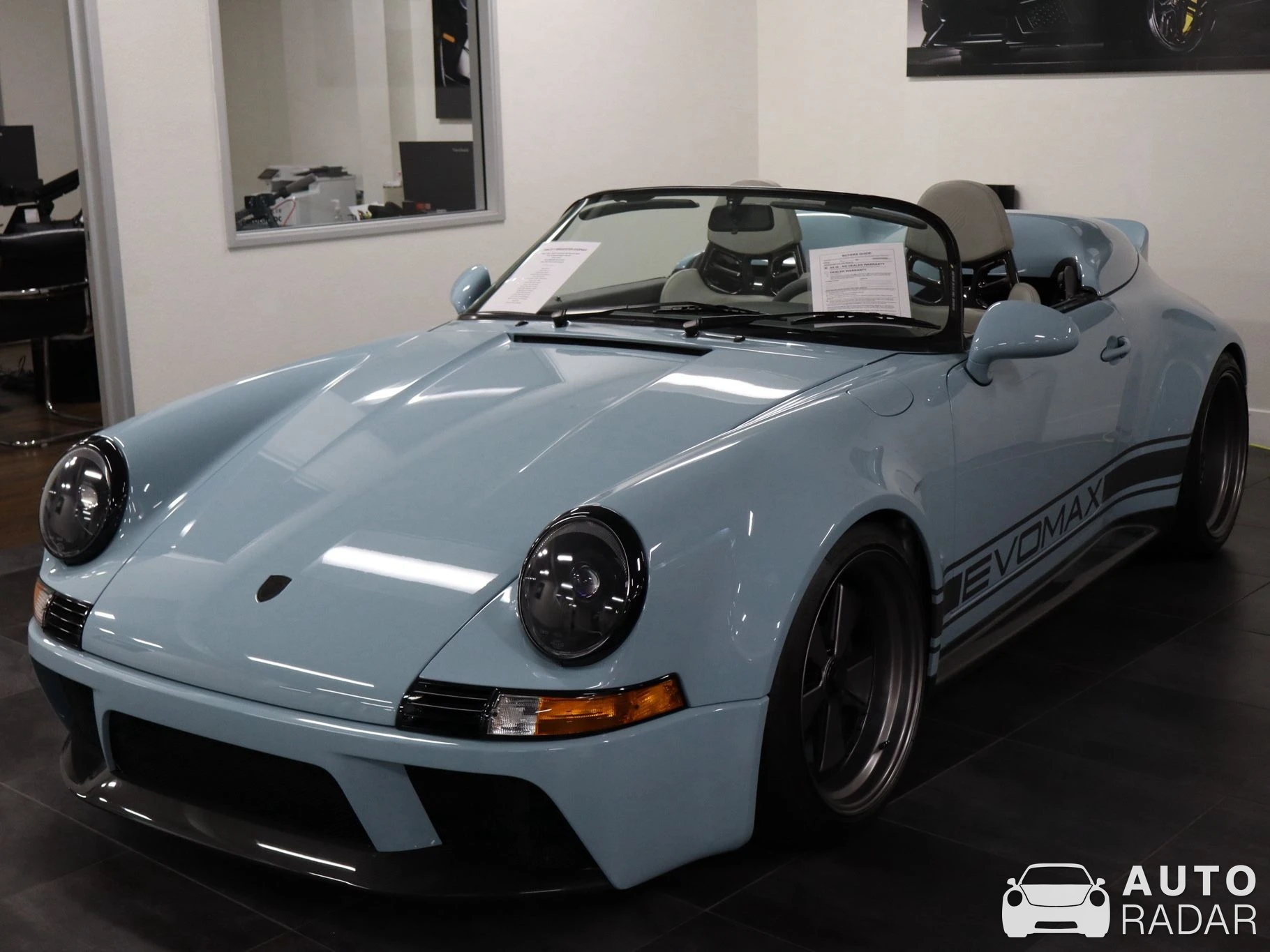 Porsche 964 Speedster EVOMAX spotted in Costa Mesa