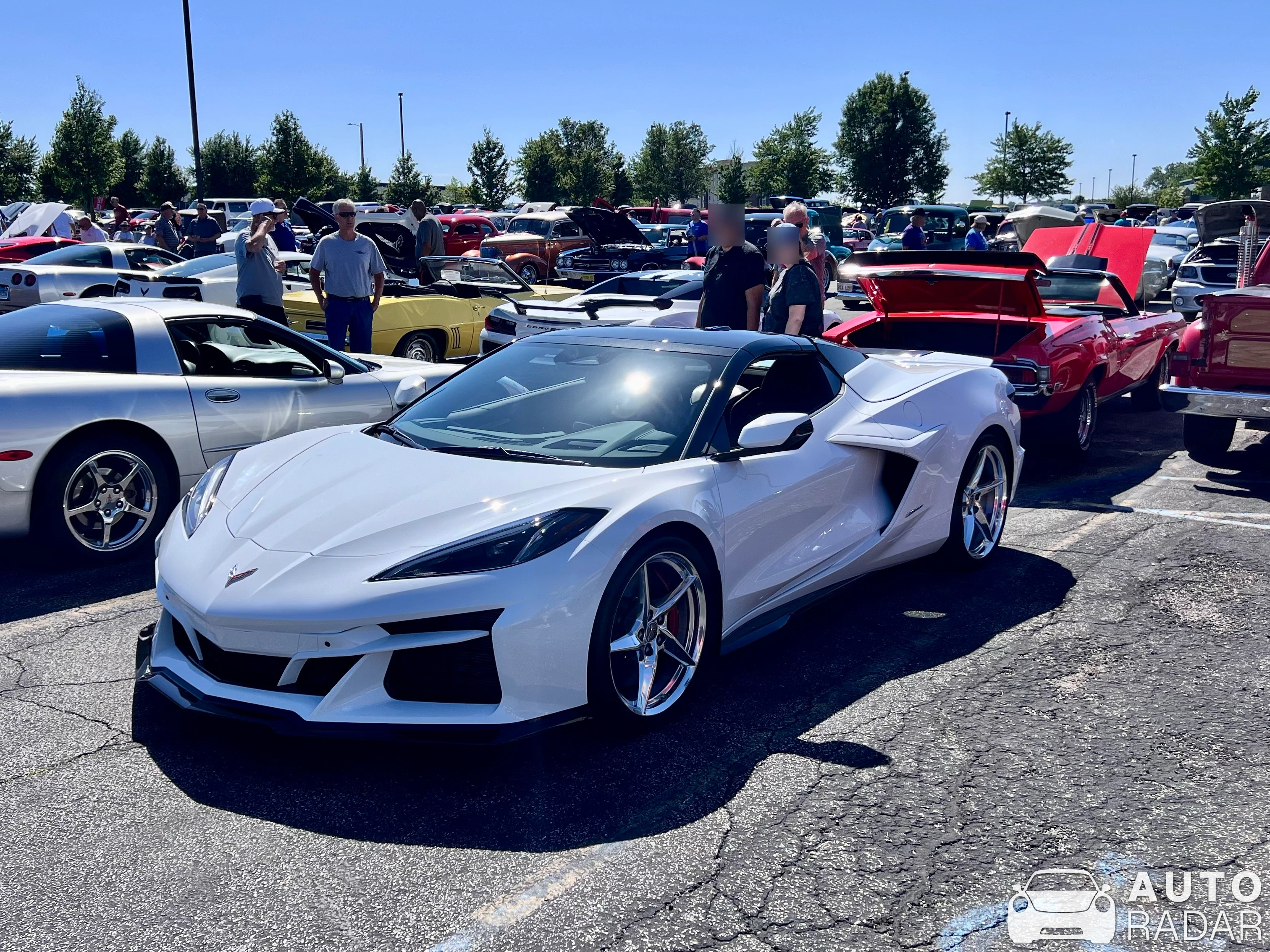 Chevrolet Corvette C8 E-Ray spotted in O'Fallon