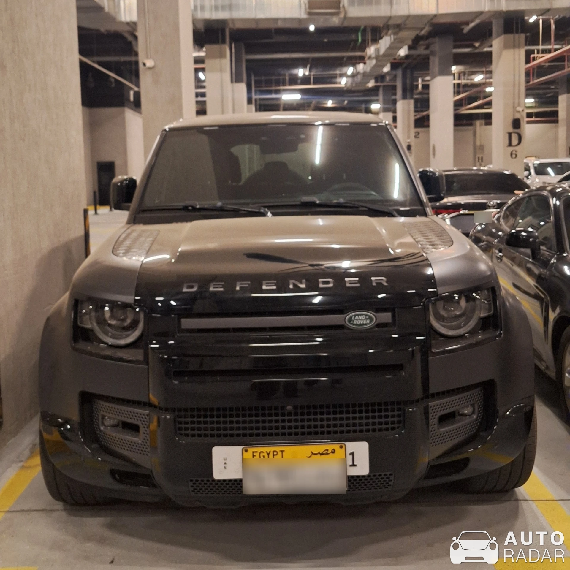 Land Rover Defender spotted in Cairo