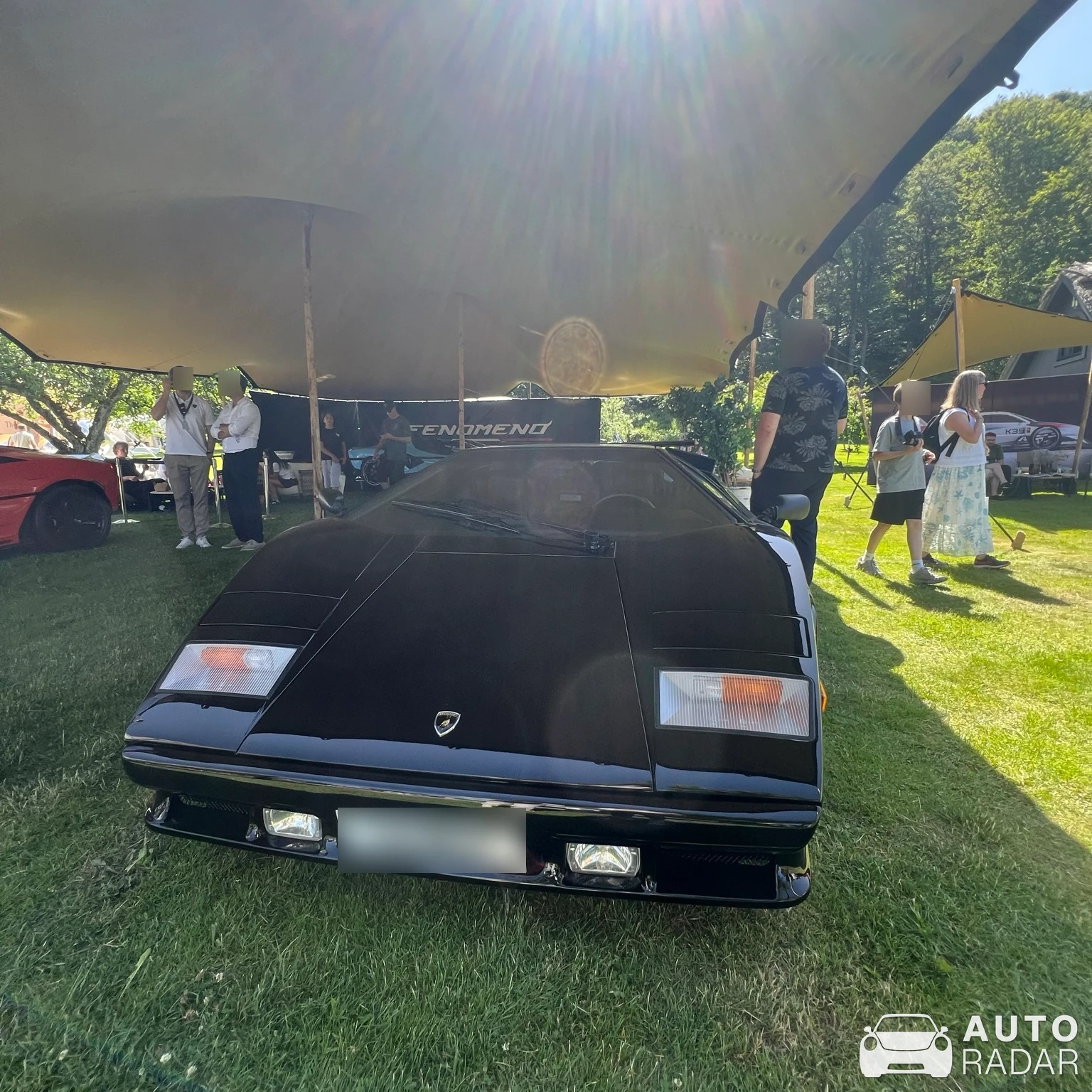 Lamborghini Countach 25th Anniversary spotted in Enstaberga