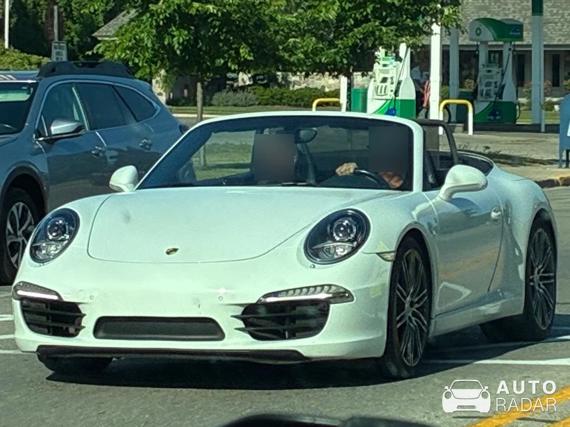 Porsche 991 Carrera Cabriolet MkI spotted in Frankfort