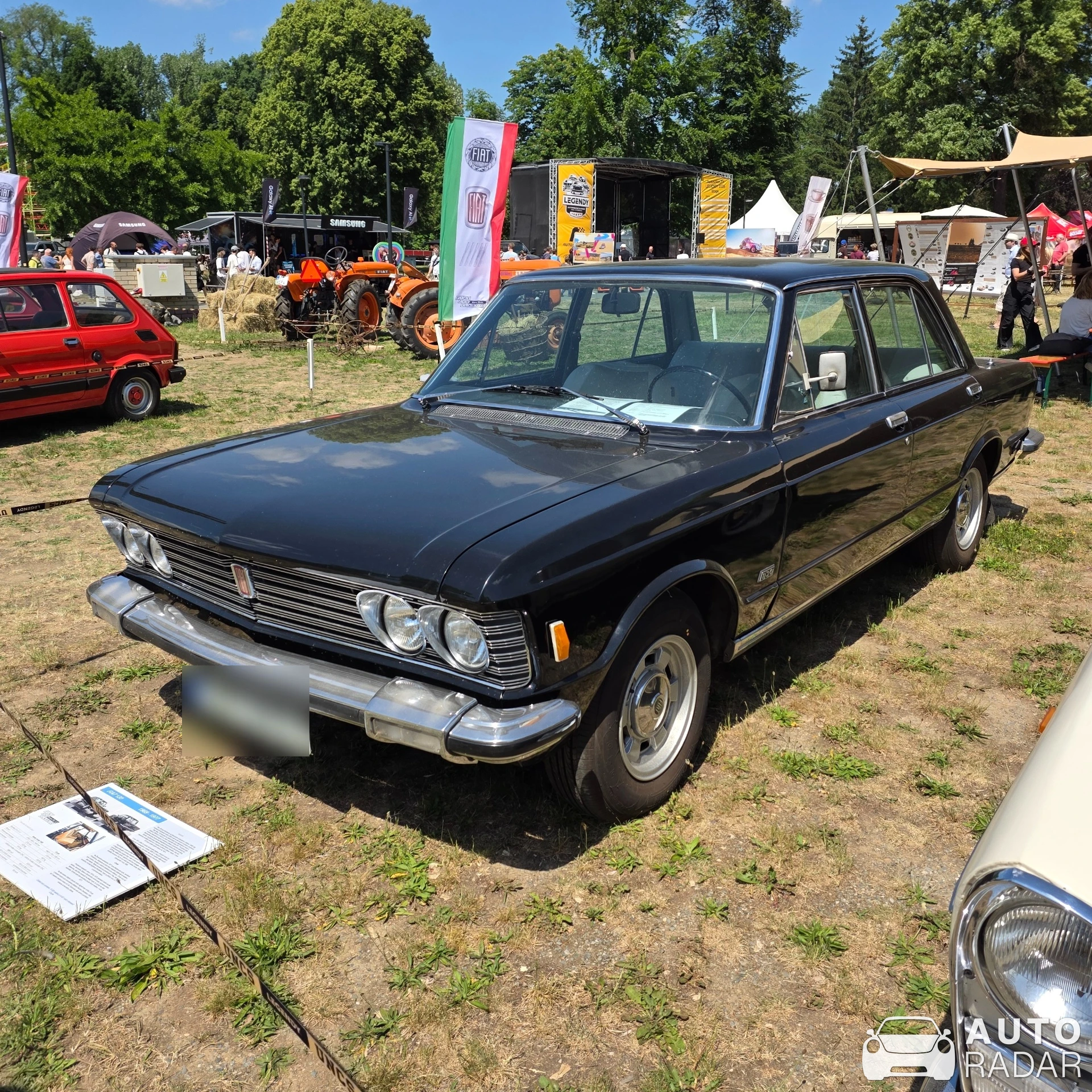 Fiat 130 spotted in Praha