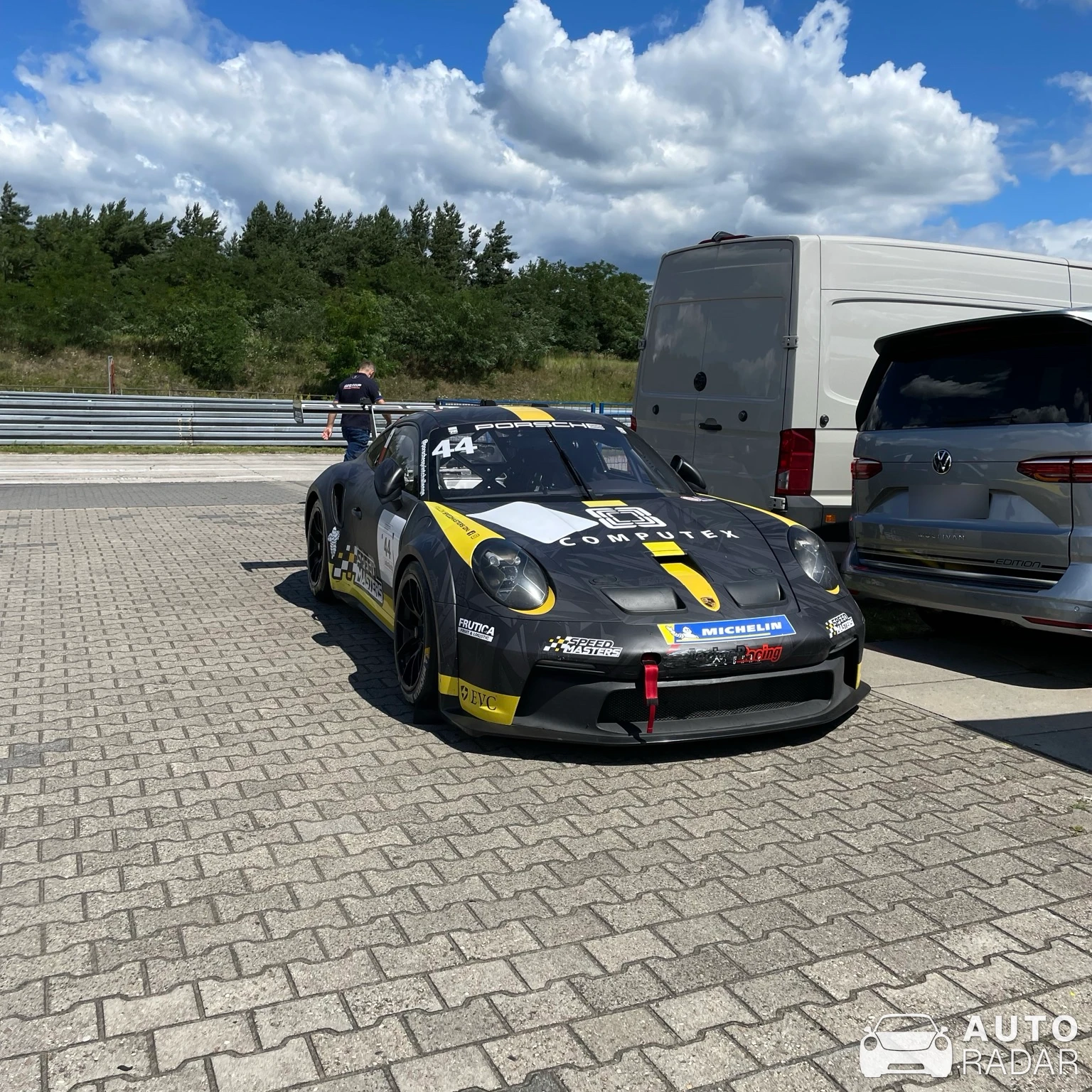 Porsche 992 GT3 Cup spotted in Poznań