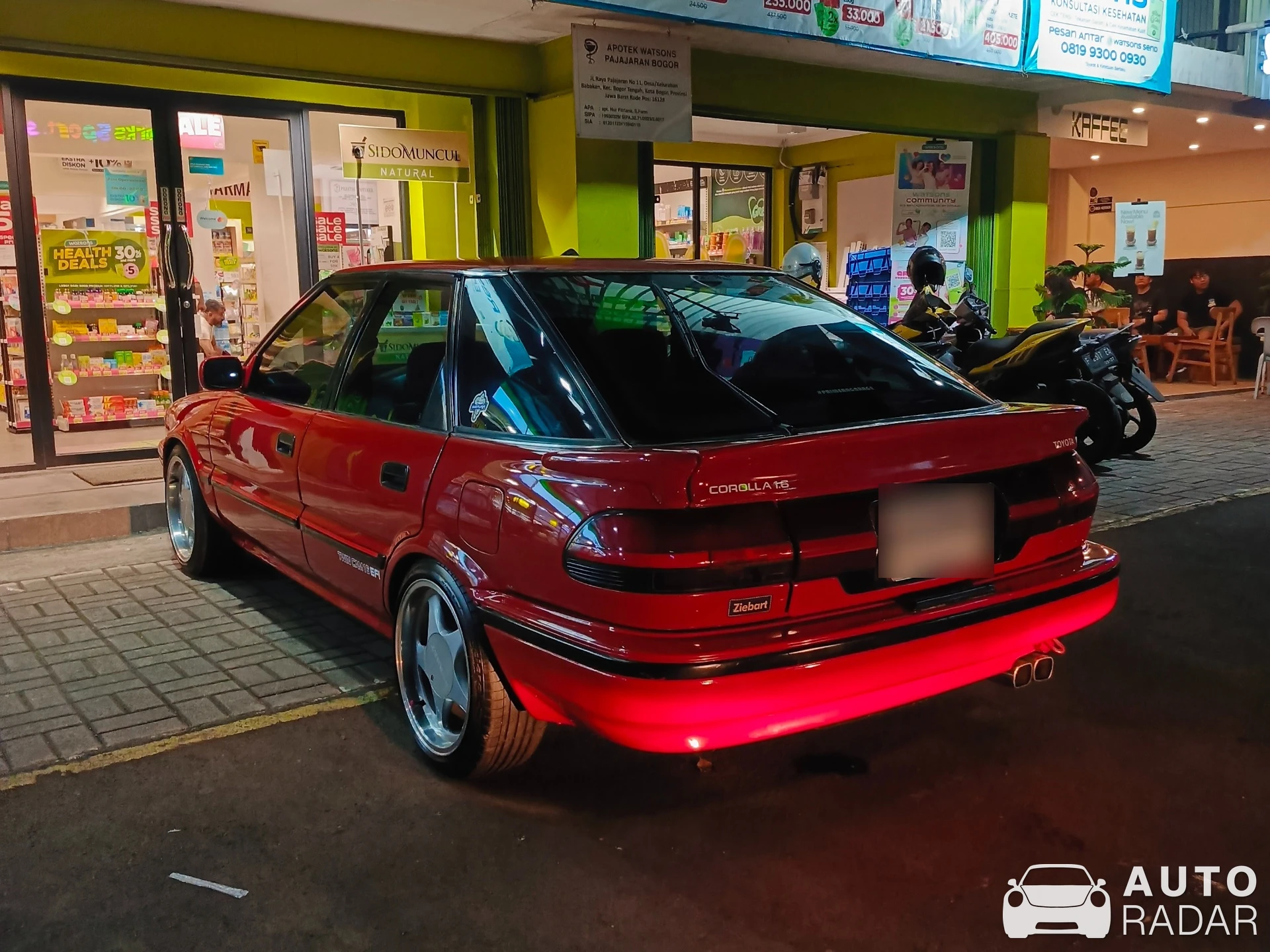 Toyota Corolla E90 spotted in Bogor