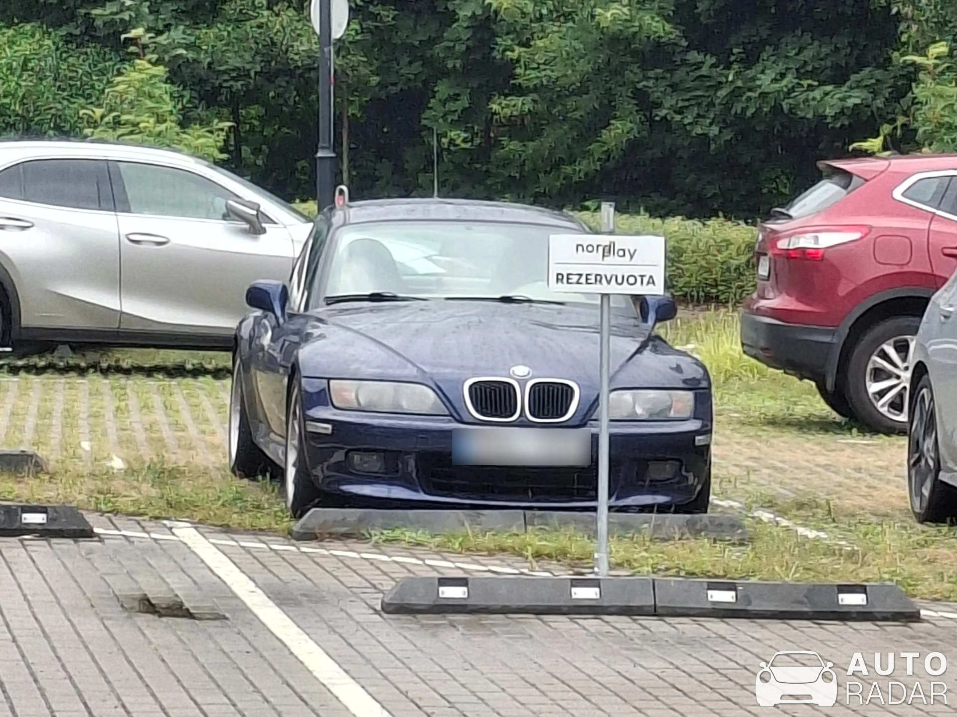 BMW Z3 spotted in Vilnius