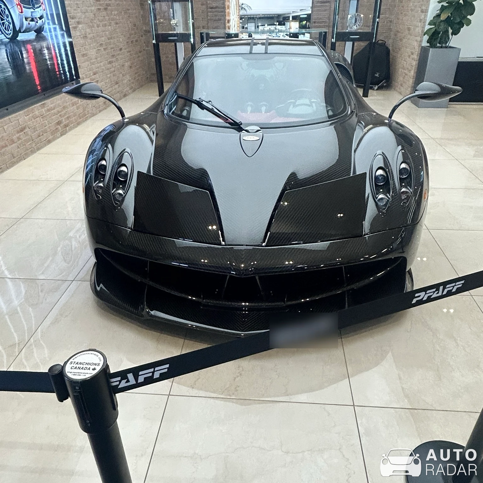 Pagani Huayra BC spotted