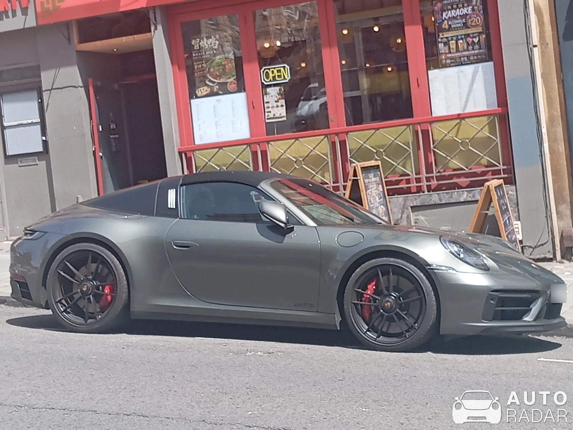 Porsche 992 Targa 4 GTS MkI spotted in Bristol