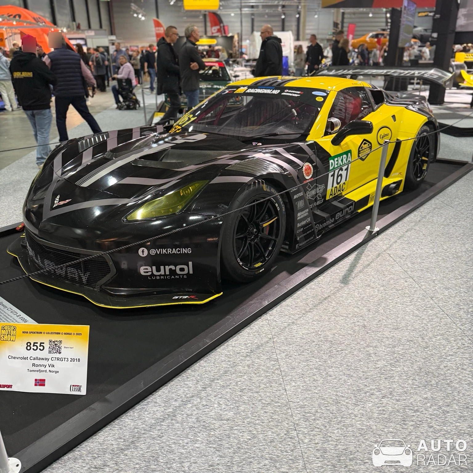 Chevrolet Corvette C7 spotted in Grimstad