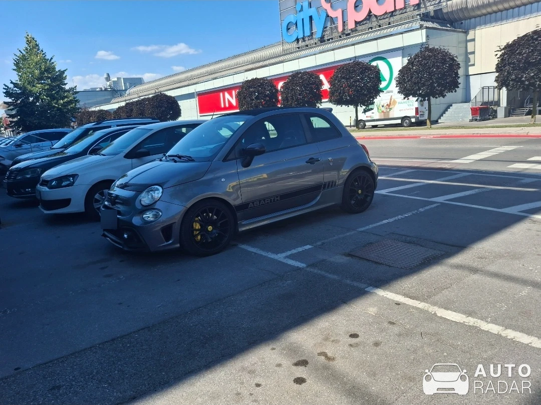Abarth 595 Competizione spotted in Ljubljana