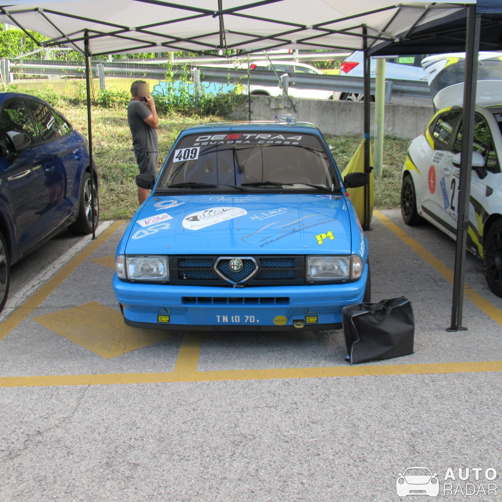 Alfa Romeo 33 spotted in Trento