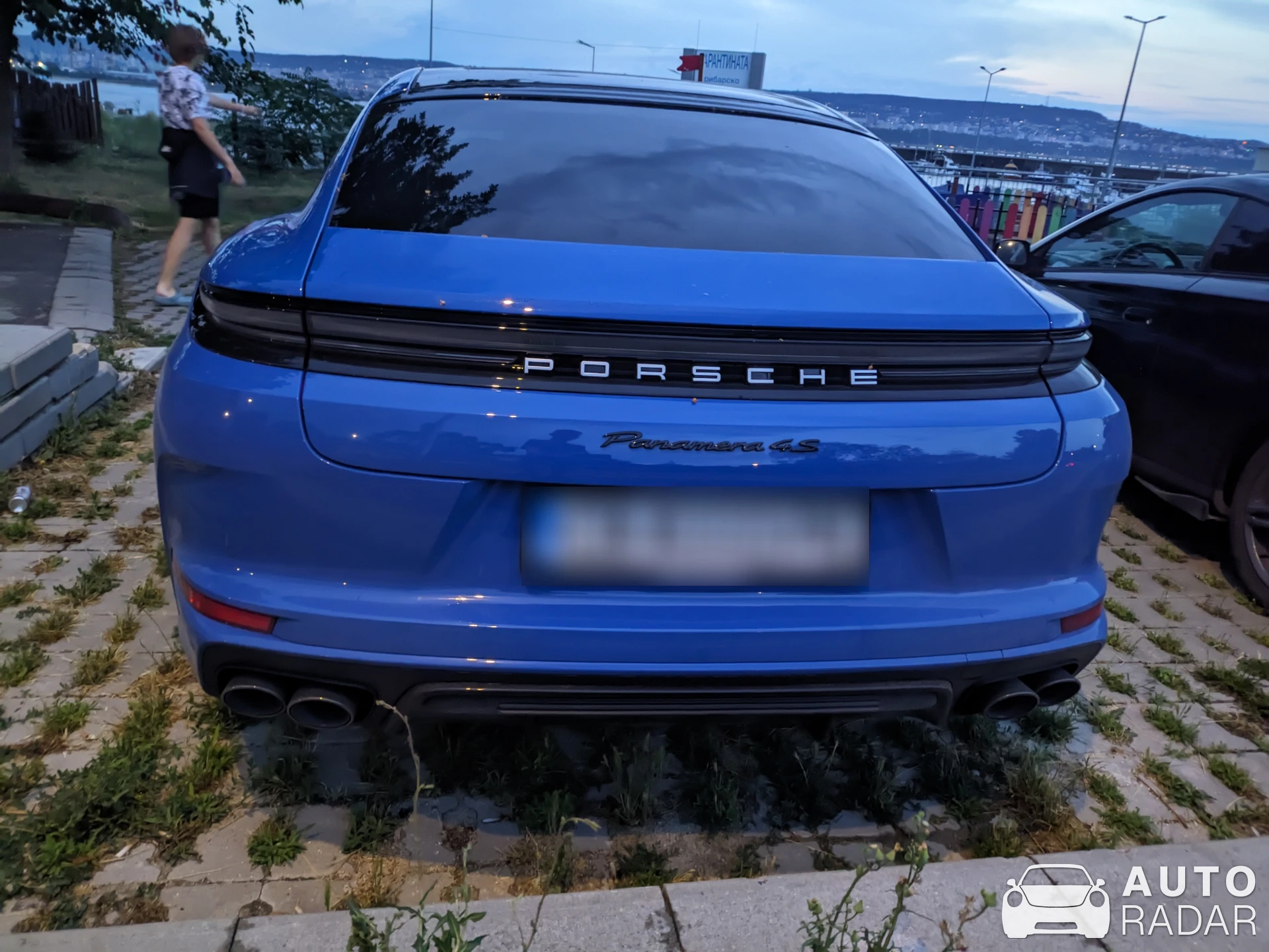 Porsche Panamera 4 spotted in Варна