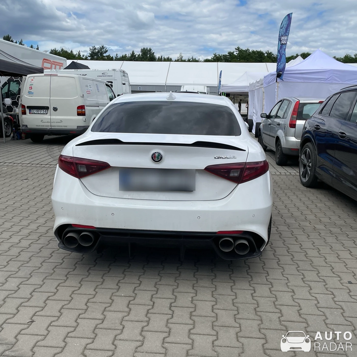 Alfa Romeo Giulia spotted in Poznań