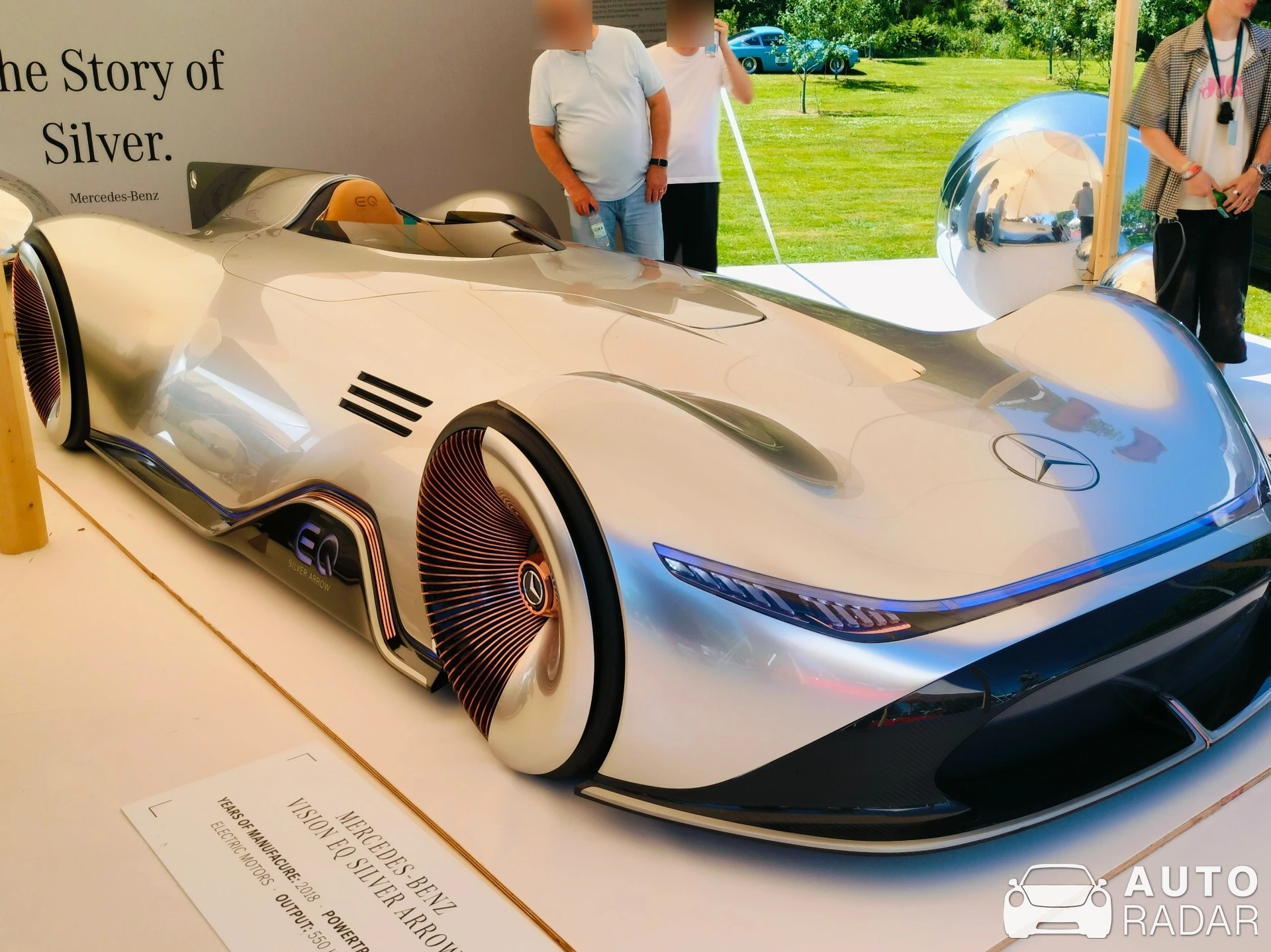 Mercedes-Benz Vision spotted in Båstad