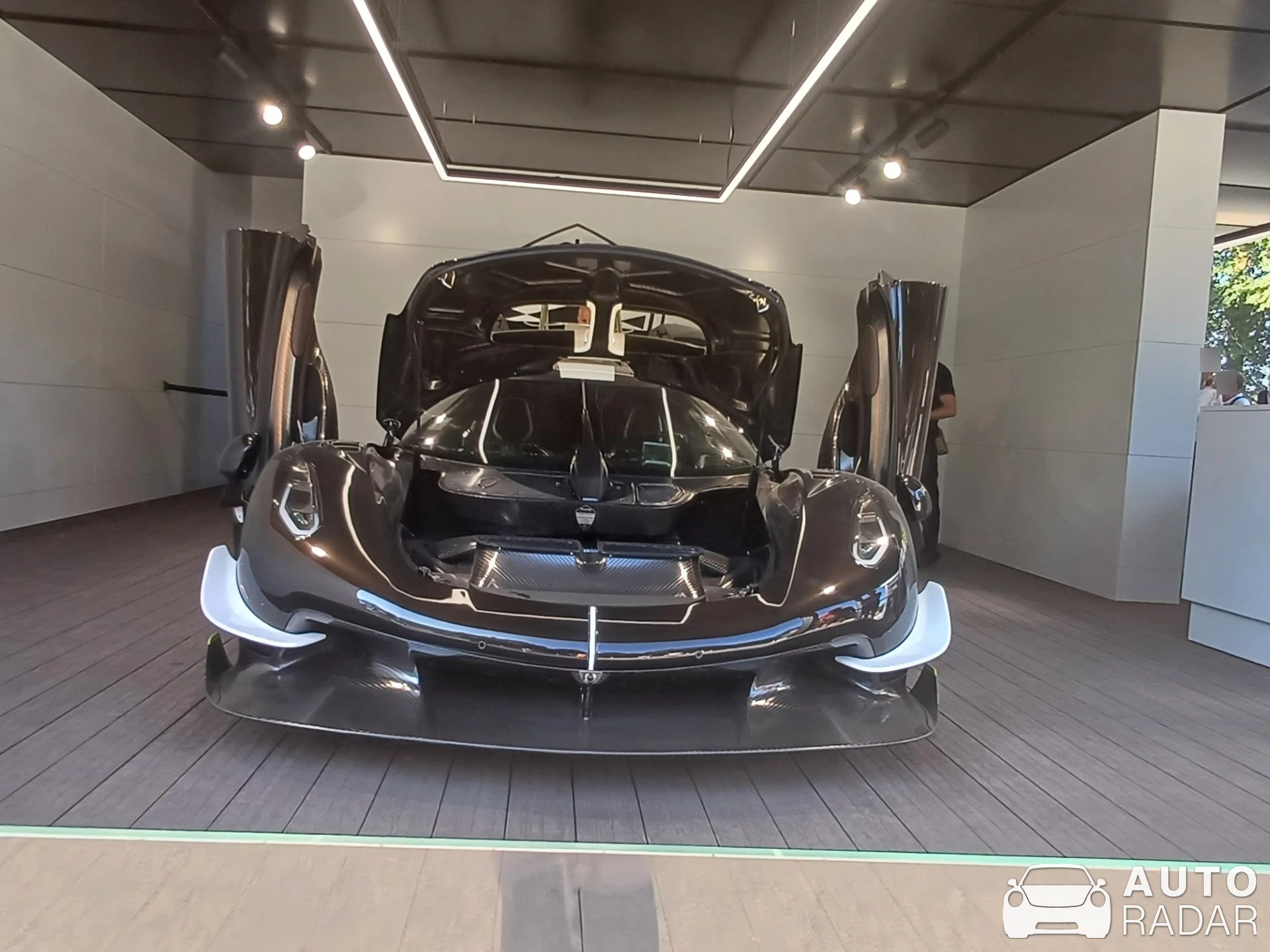 Koenigsegg Jesko Attack spotted in Chichester