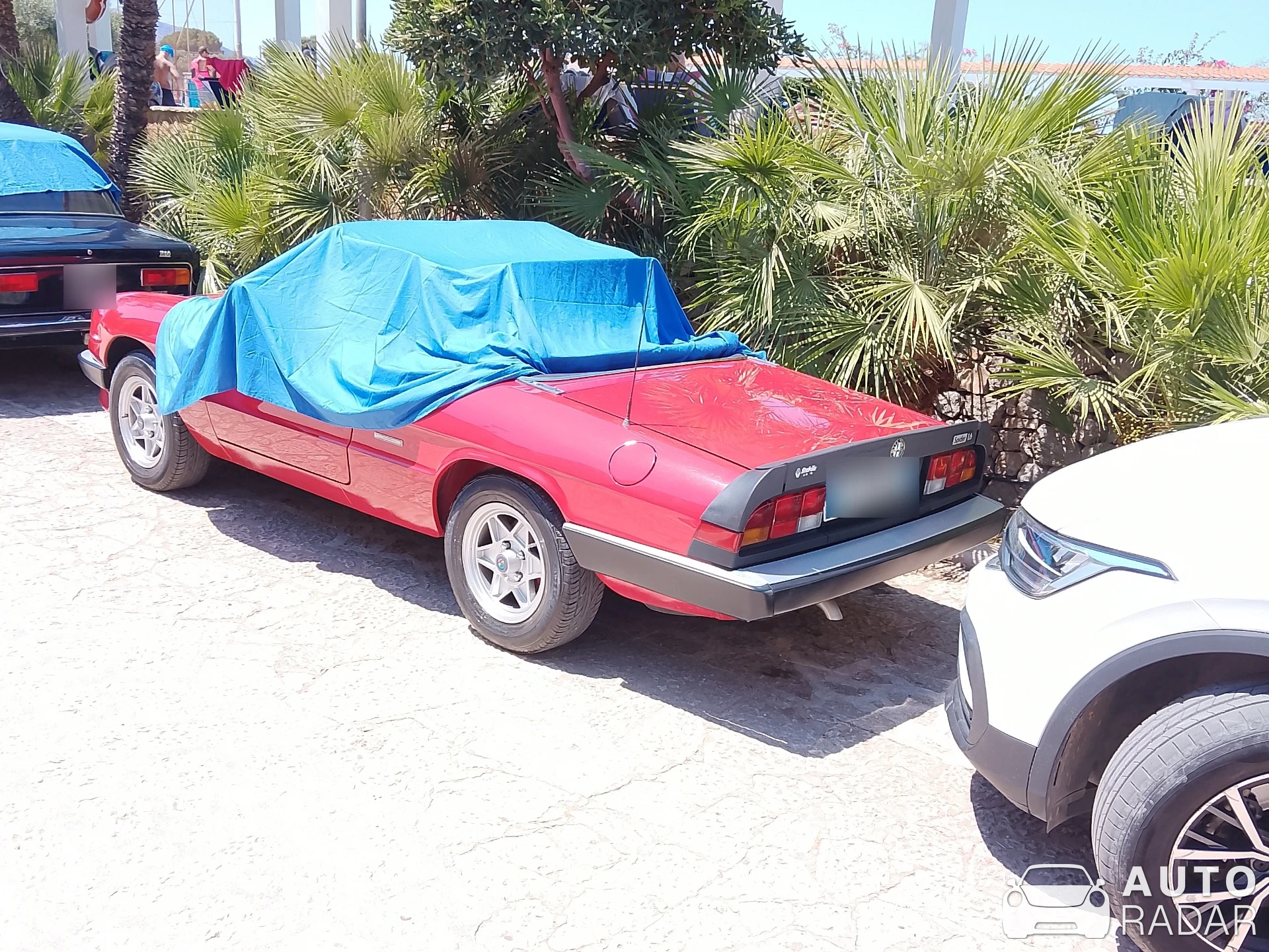 Alfa Romeo Spider Aerodinamica spotted in San Vito Lo Capo