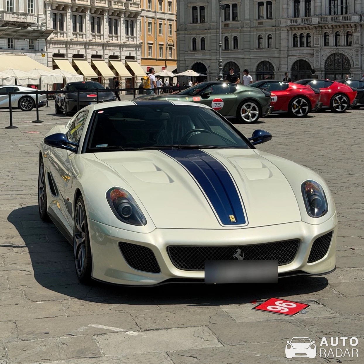 Ferrari 599 GTO spotted in Trieste