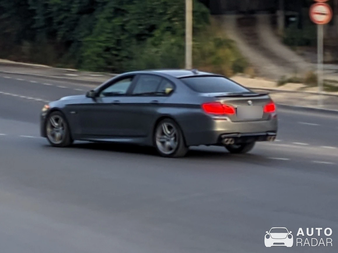 BMW M5 F10 spotted in Варна