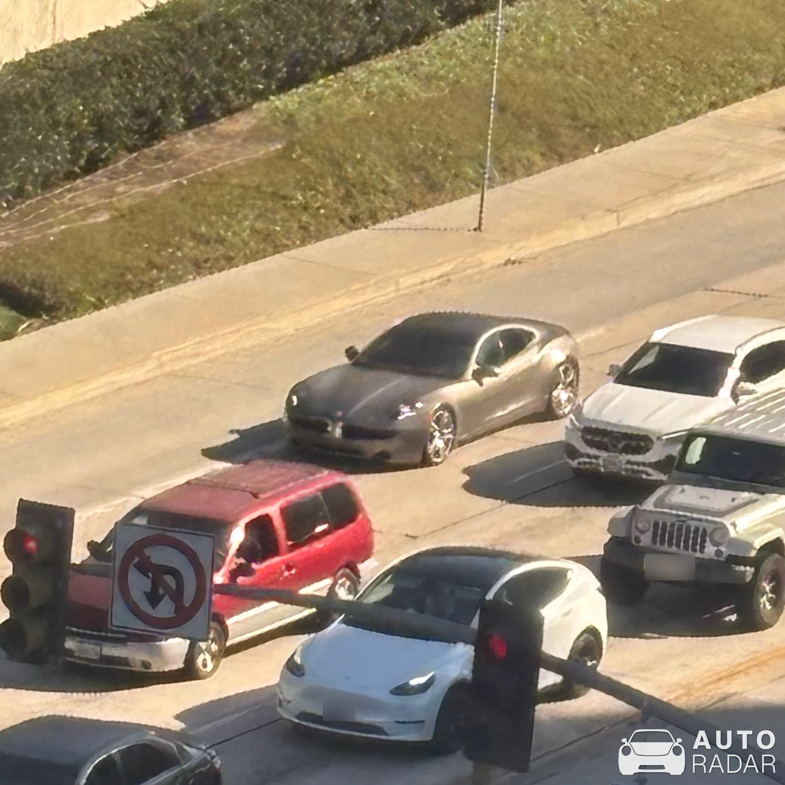 Fisker Karma spotted in Los Angeles
