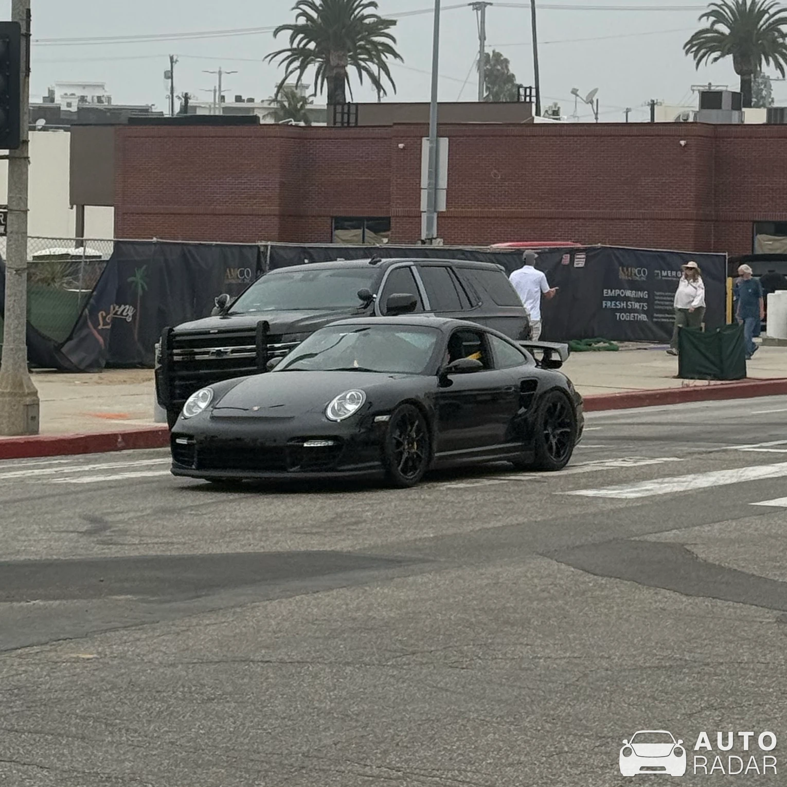 Porsche 997 GT2 spotted in Los Angeles