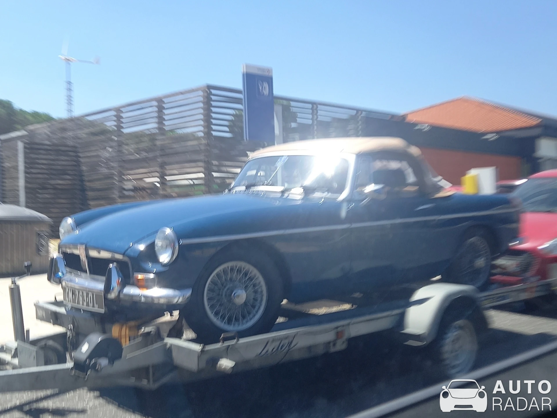 MGB GT spotted in Banyuls-dels-Aspres