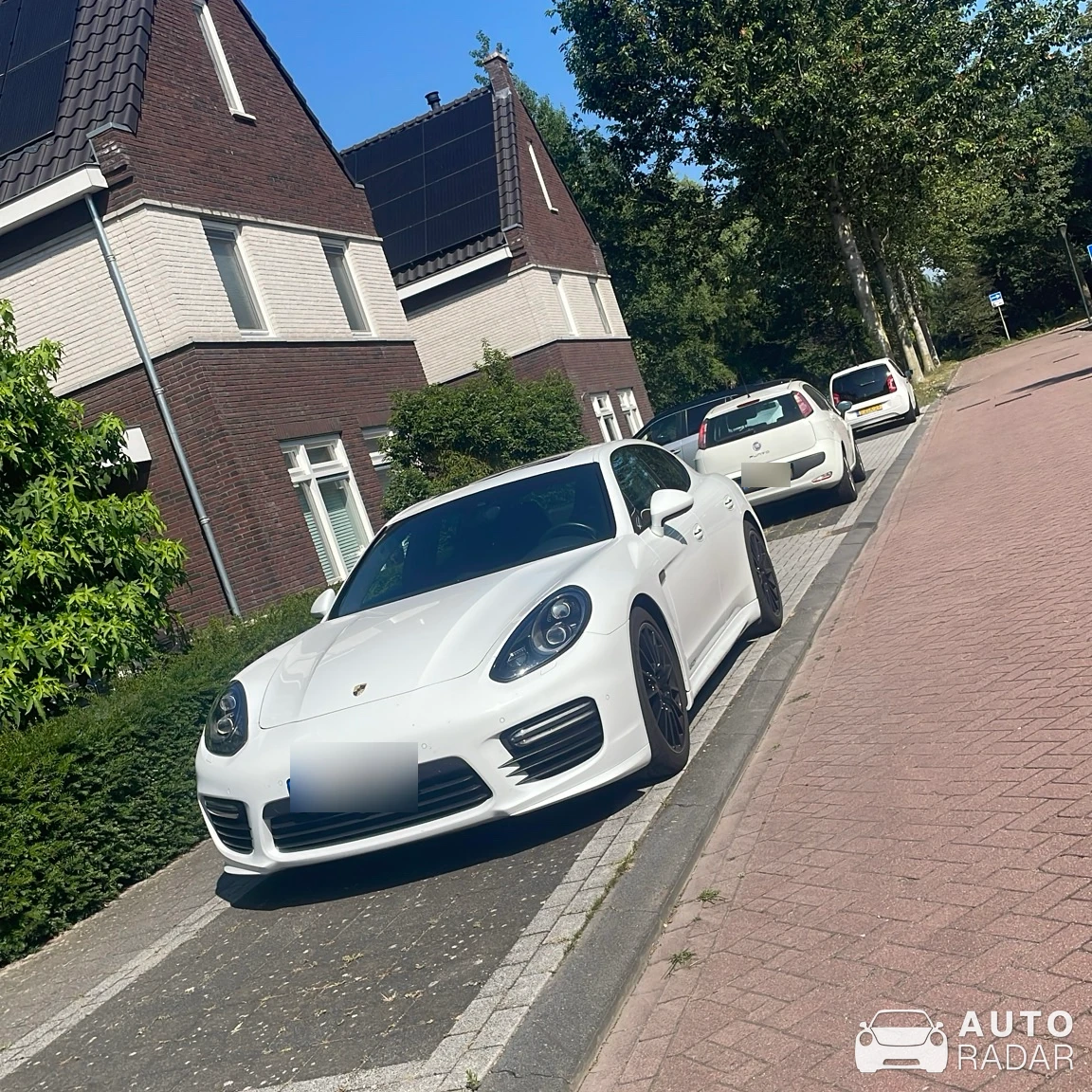 Porsche Panamera spotted in Schijndel
