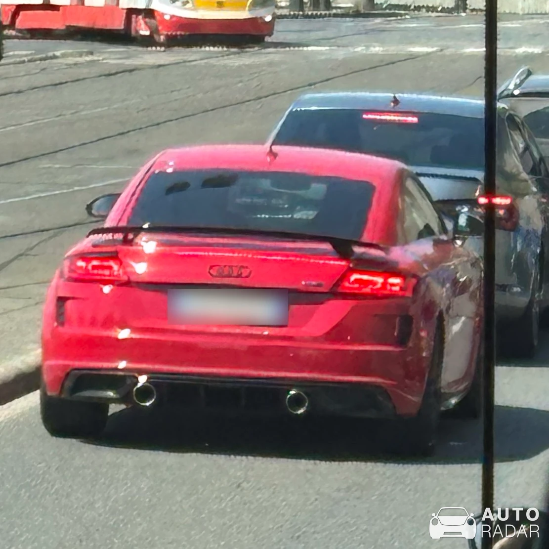 Audi TT 2.7T RS spotted in Prague 7