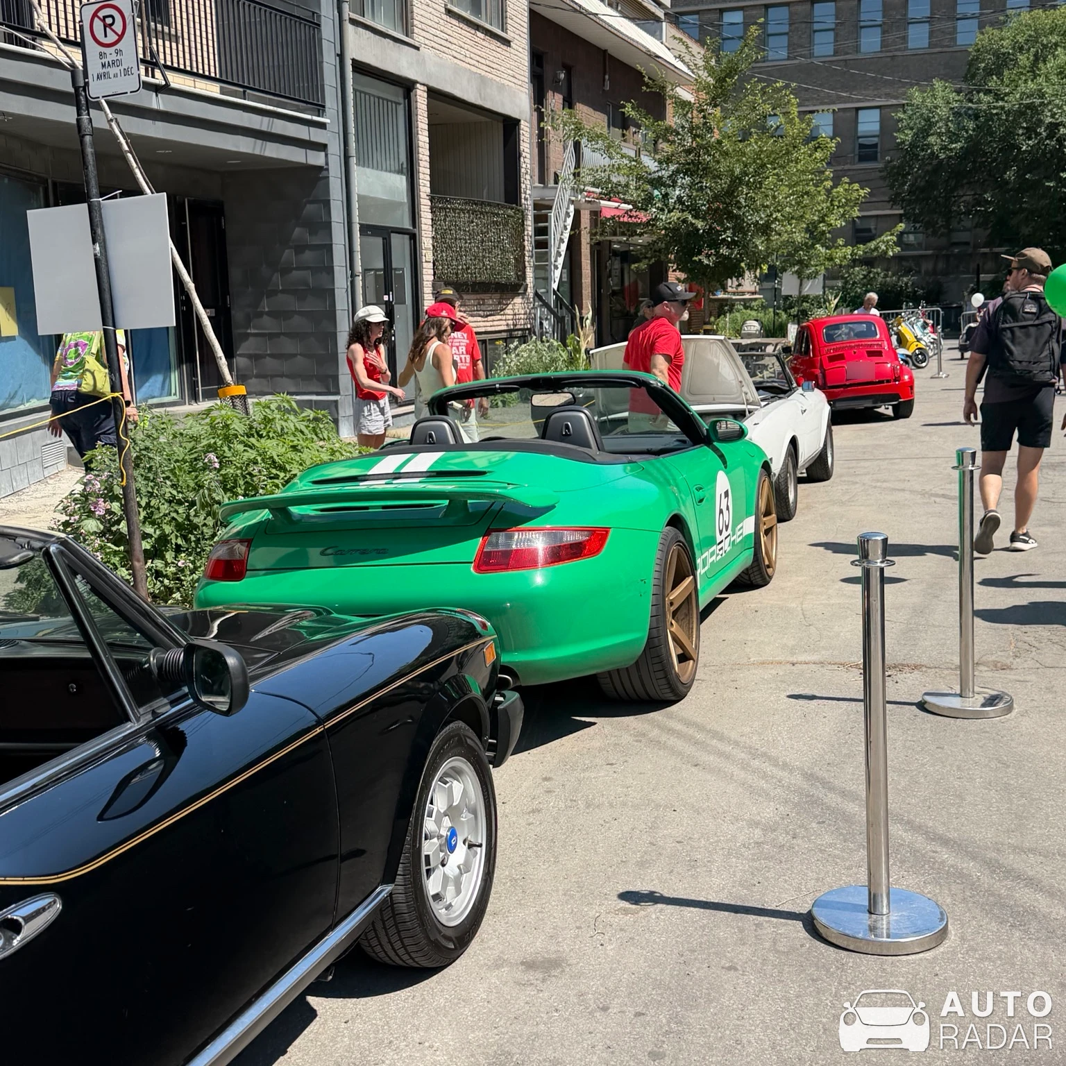 Porsche 997 Carrera Cabriolet spotted in Montréal