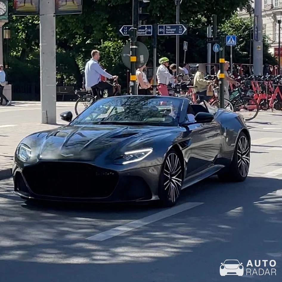 Aston Martin DBS Superleggera Volante spotted in Stockholm