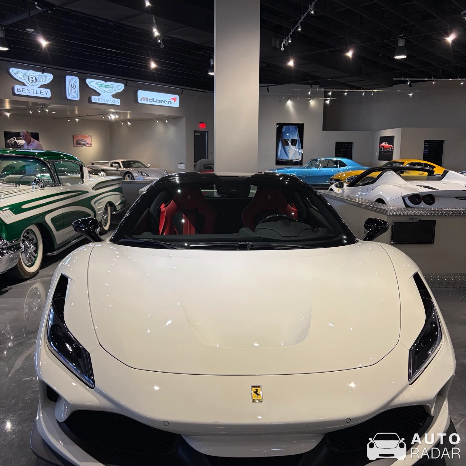 Ferrari F8 Spider spotted in Palm Springs