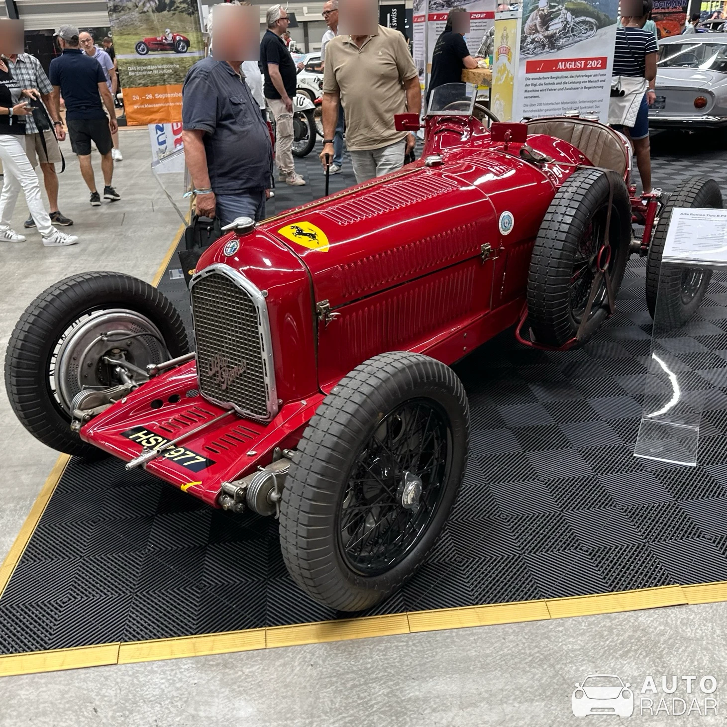 Alfa Romeo Tipo B spotted in Luzern