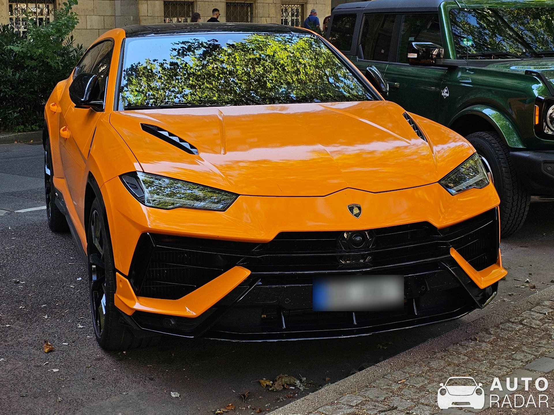Lamborghini Urus spotted in Düsseldorf