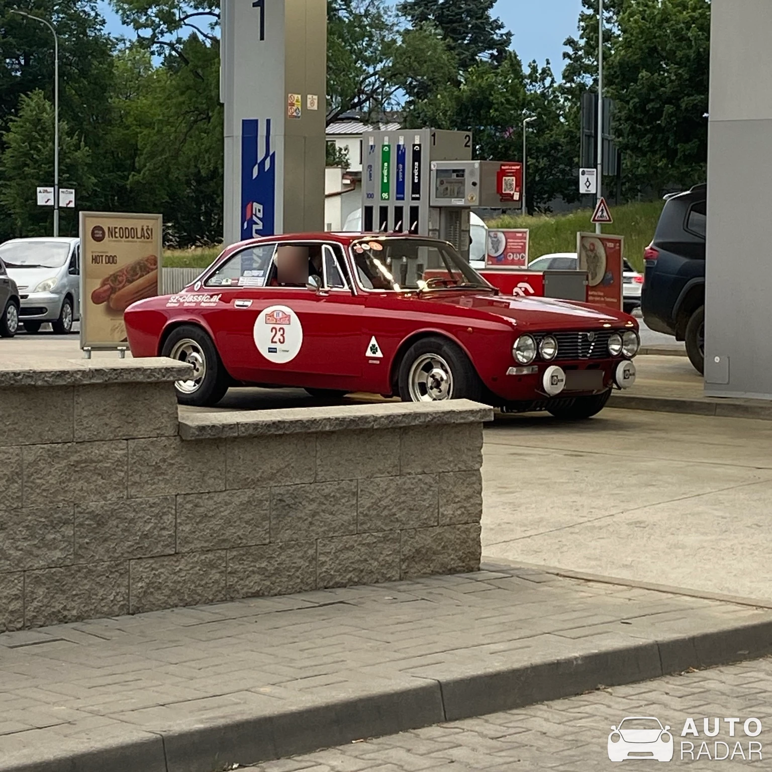 Alfa Romeo 2000 GTV spotted in Svitavy