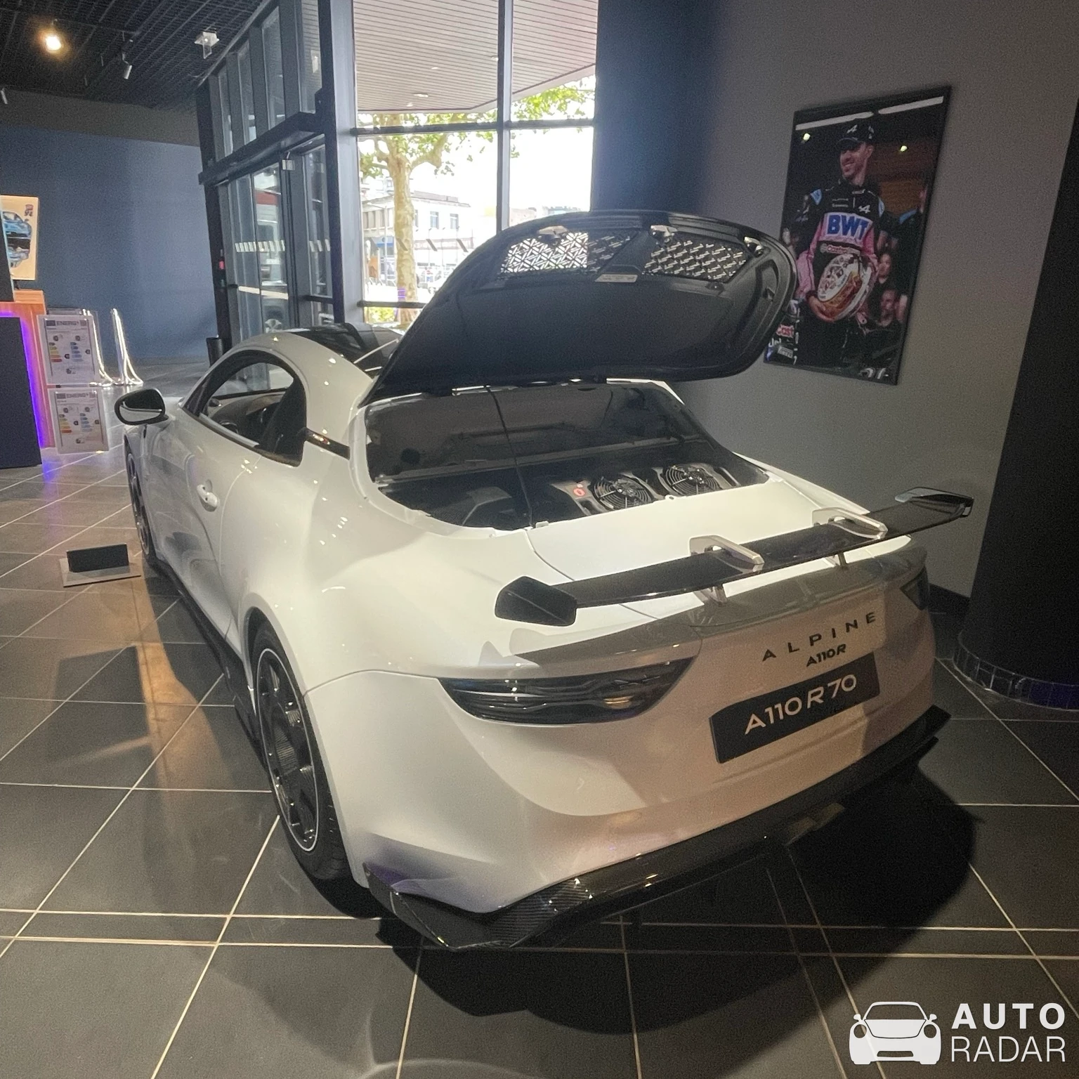Alpine A110 R 70 spotted in Rouen