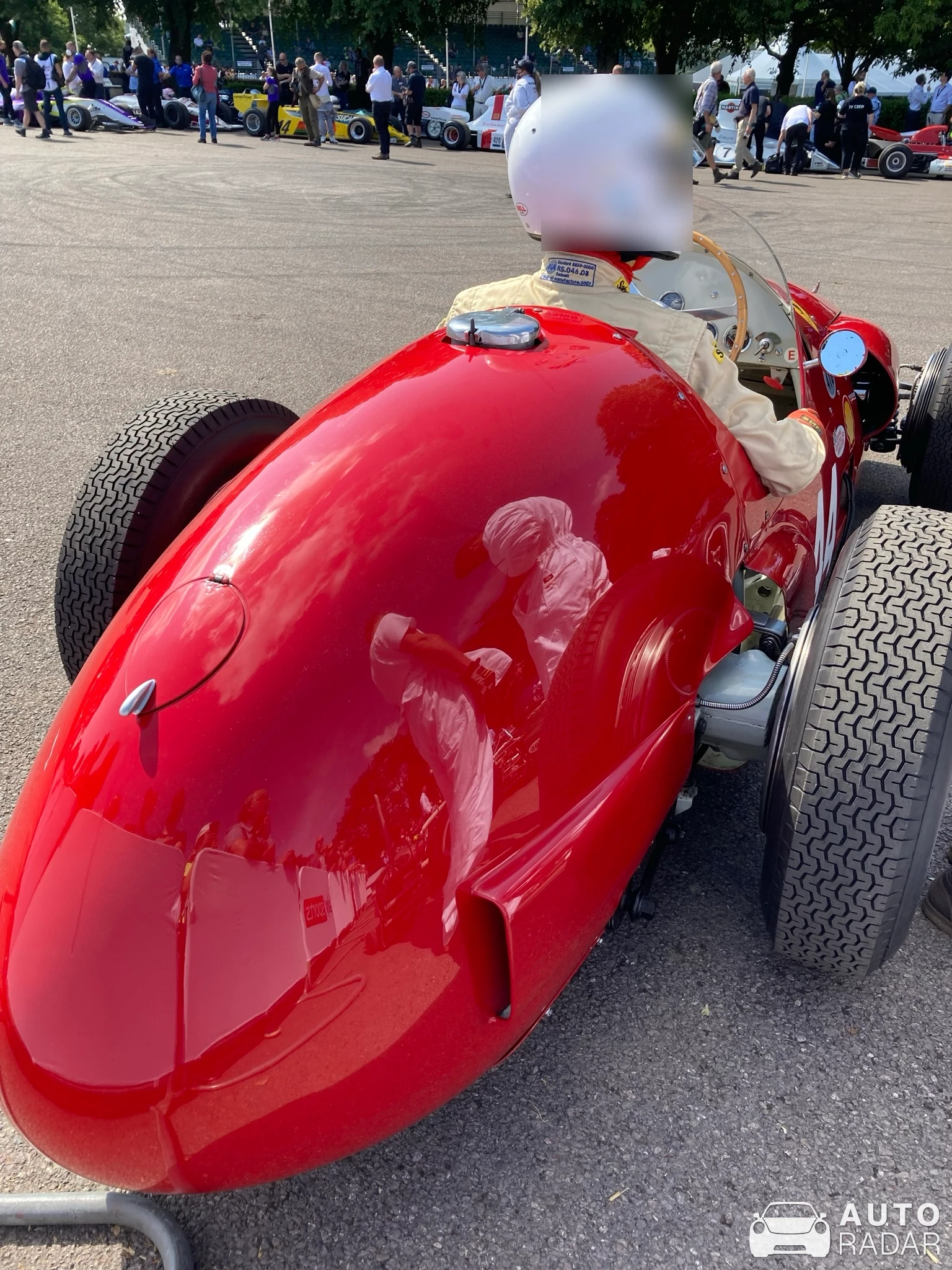 Maserati 250F spotted in Worthing