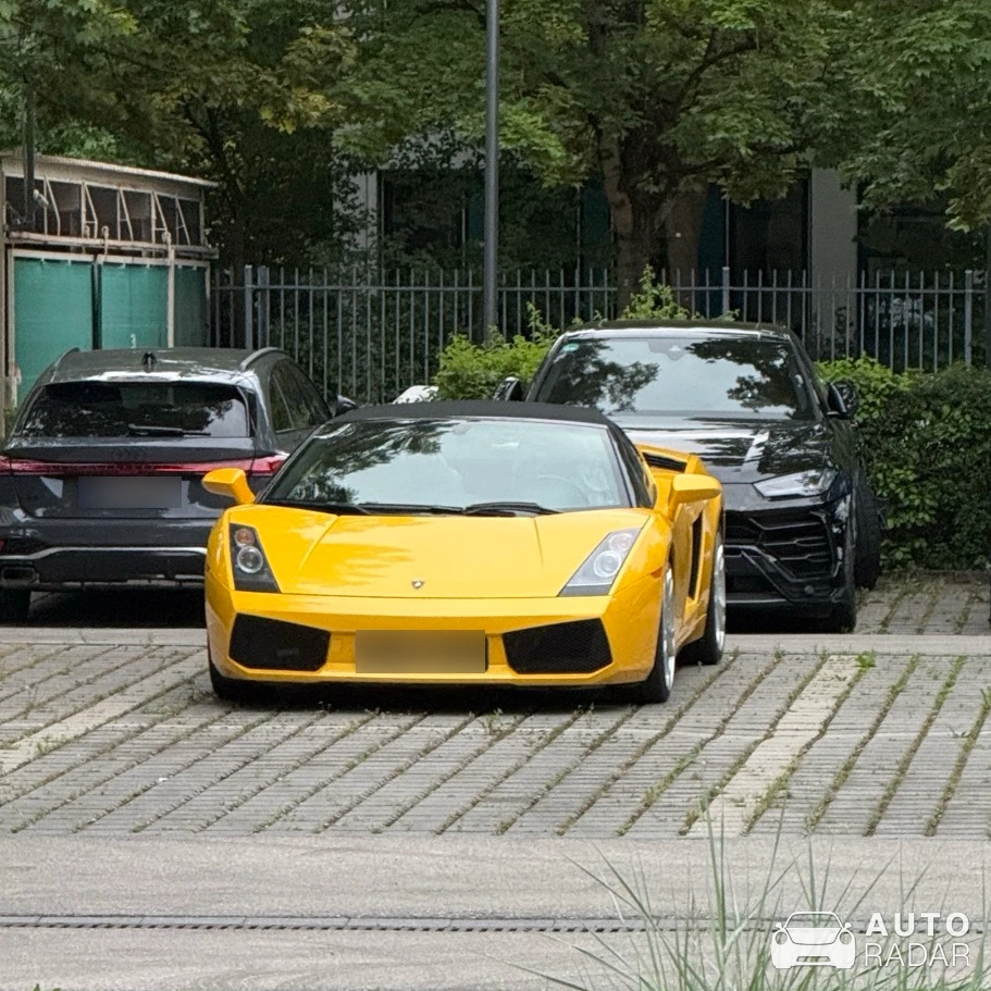 Lamborghini Gallardo Spyder spotted in München