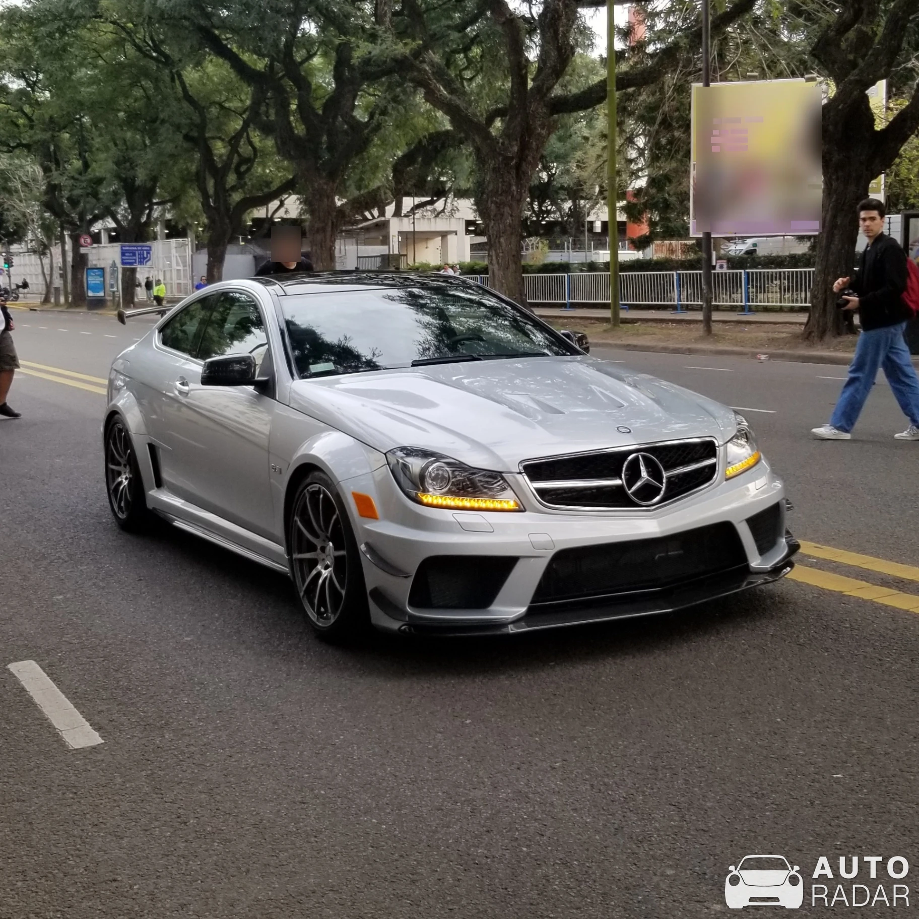 Mercedes-AMG C 63 Black Series W204 spotted in Buenos Aires, Argentina